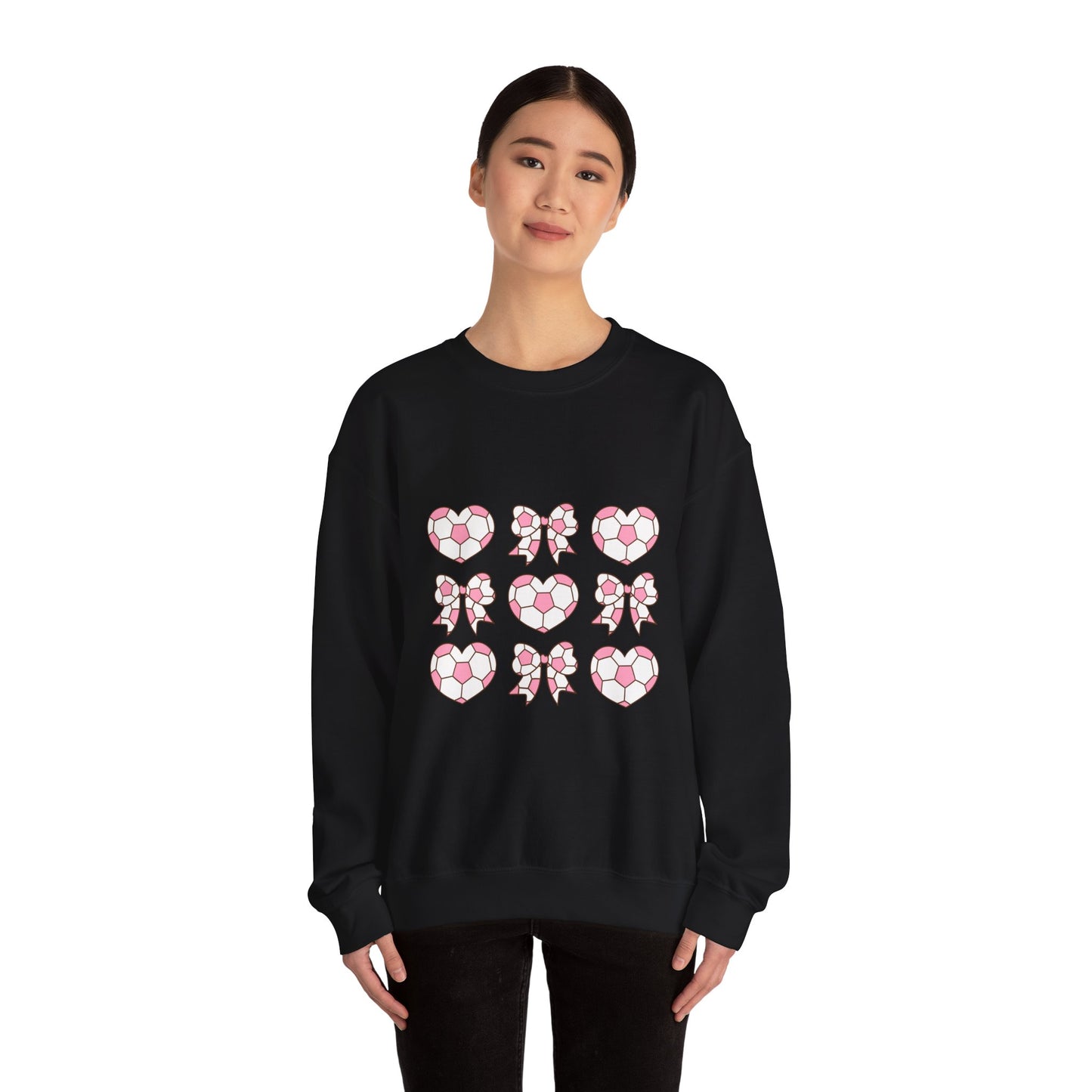 Her Game, My Heart Crewneck | Unisex Heavy Blend™ Crewneck Sweatshirt