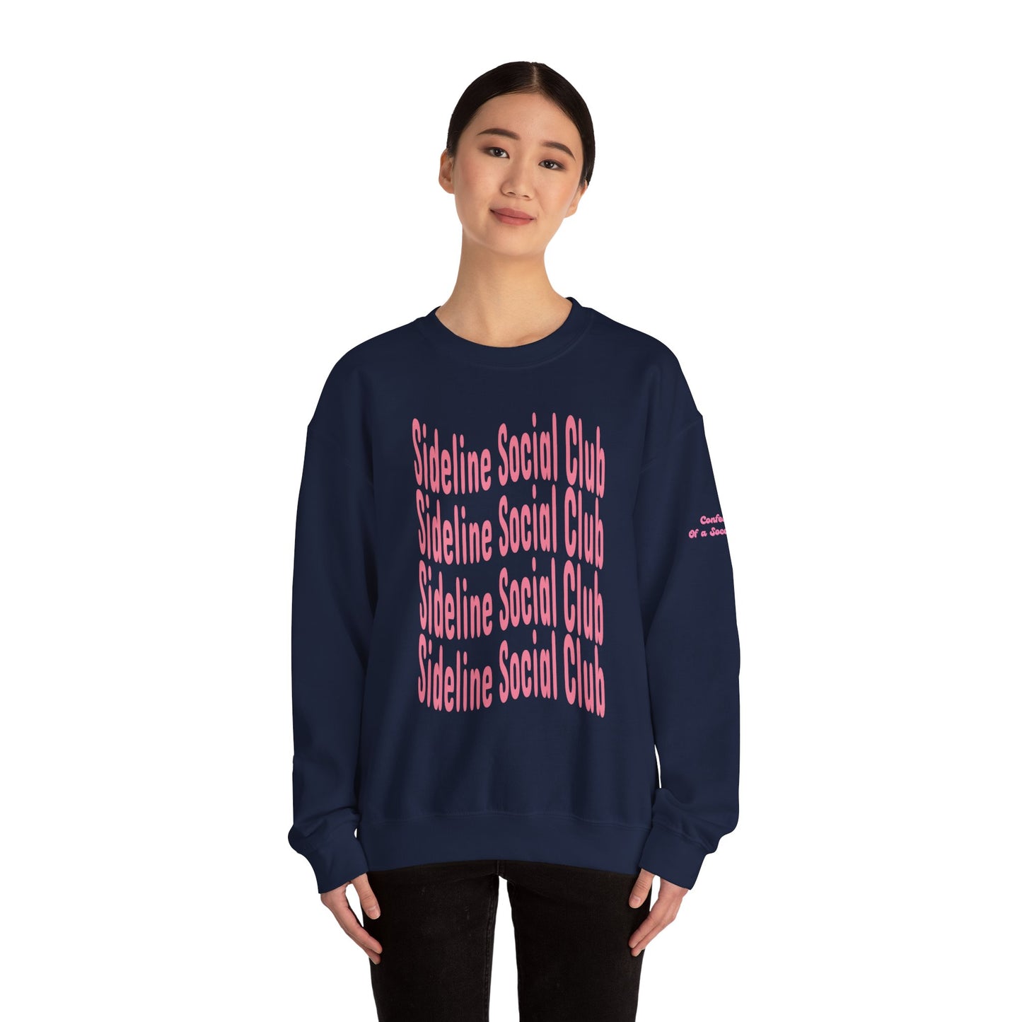 Sideline Social Club Crewneck | Unisex Heavy Blend™ Crewneck Sweatshirt