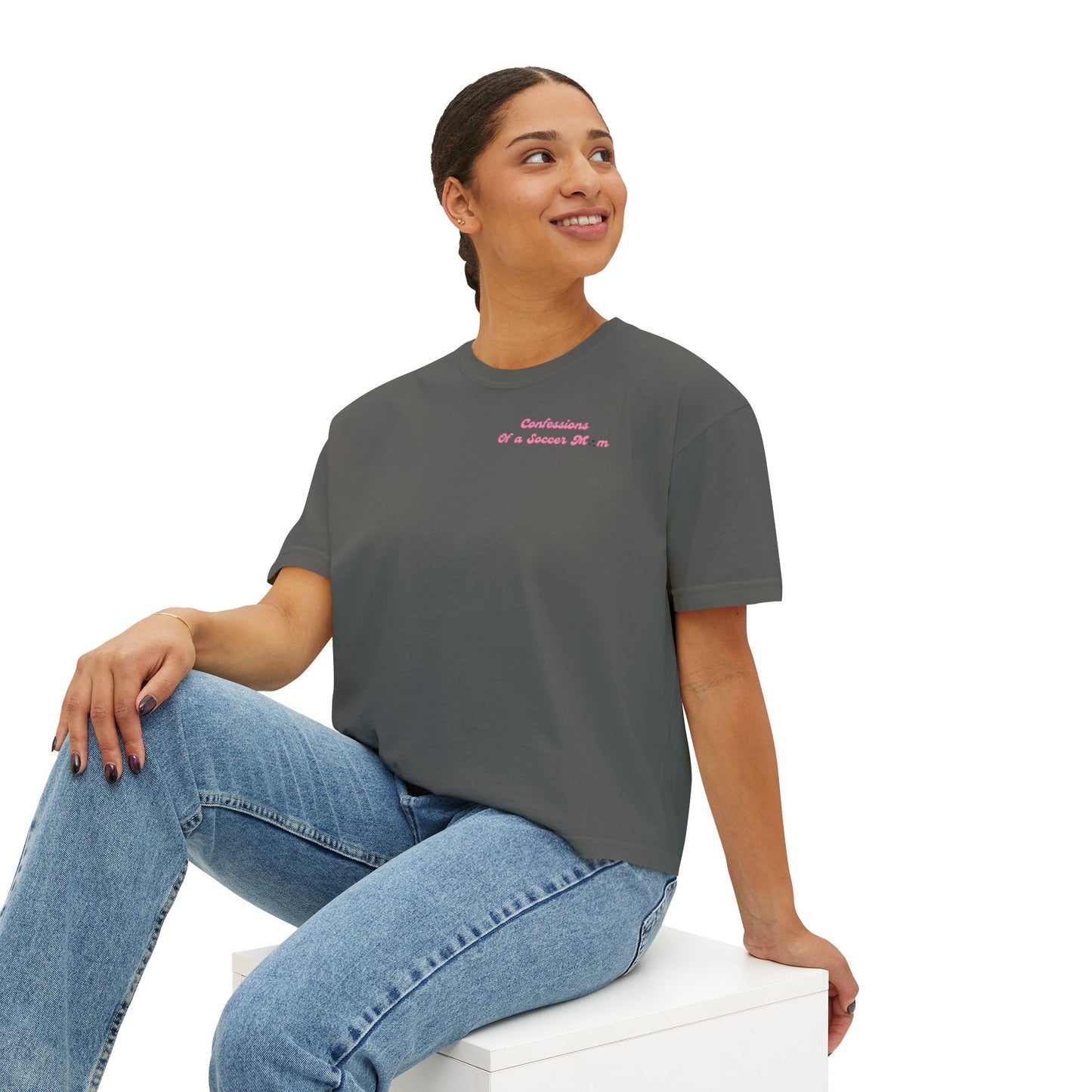 Raising Athletes Cropped Tee | Comfort Colors Boxy Tee