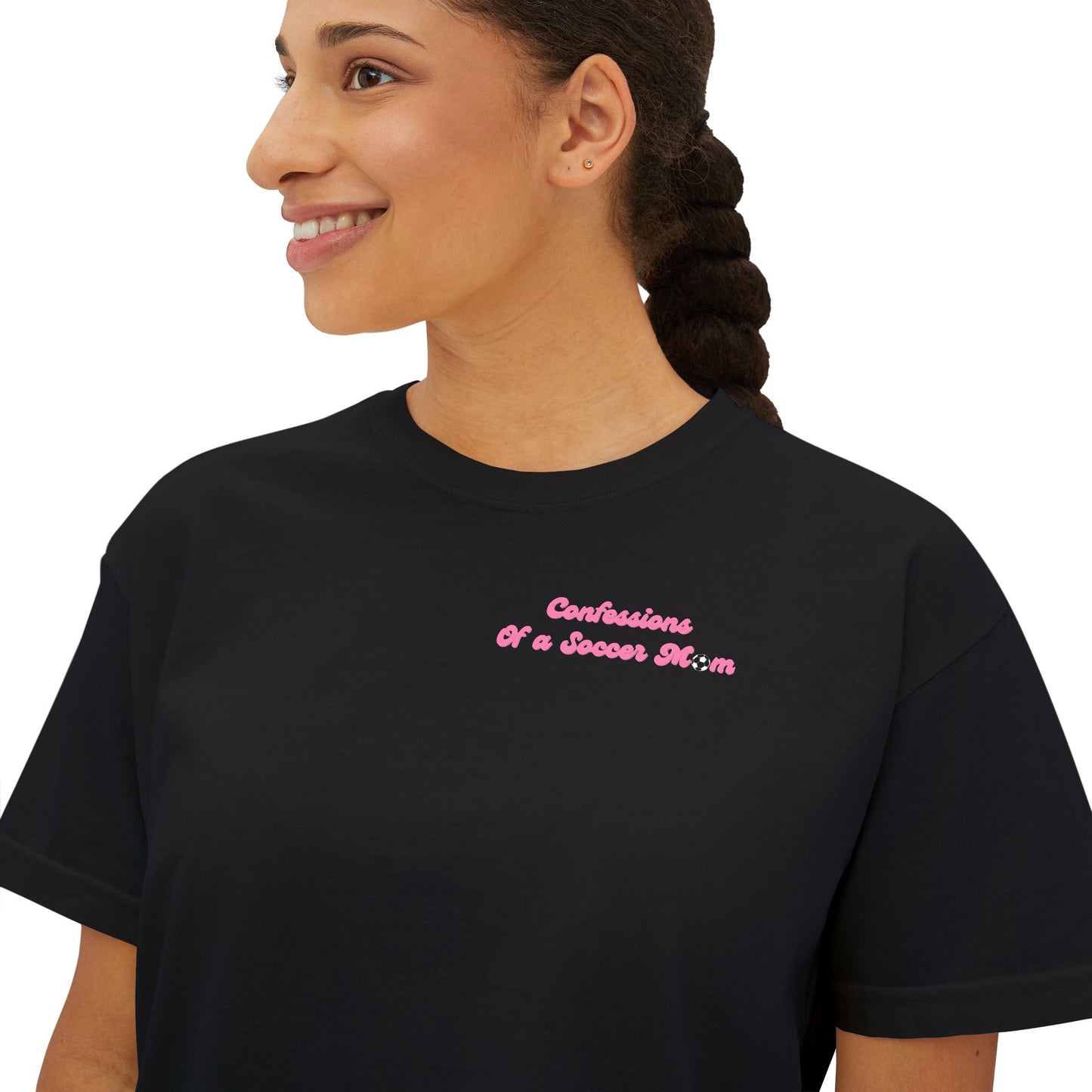 She Believed in Them First Cropped Tee | Comfort Colors Boxy Tee
