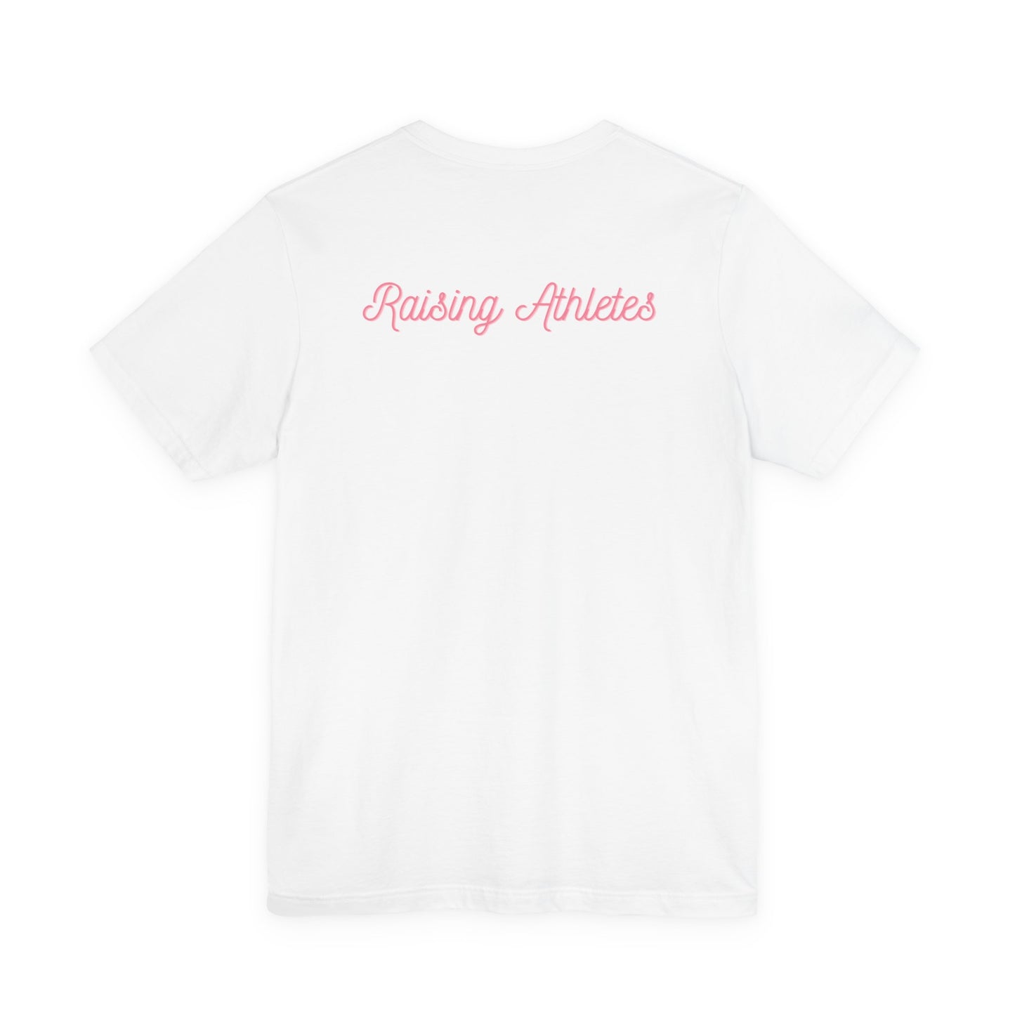 Raising Athletes T Shirt | Unisex Jersey Short Sleeve Tee