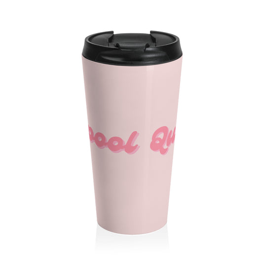 Carpool Queen Travel Mug | Pink