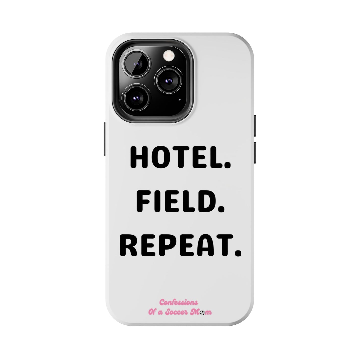 Hotel. Field. Repeat Phone Case