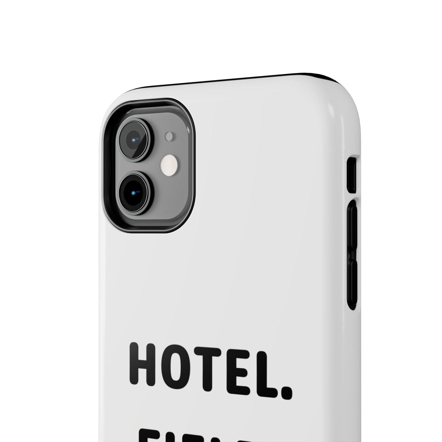 Hotel. Field. Repeat Phone Case