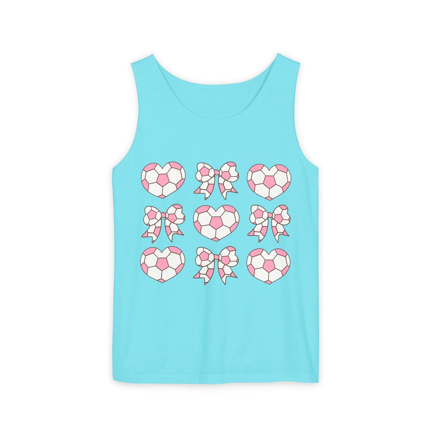 Her Game, My Heart Tank Top | Comfort Colors Tank Top