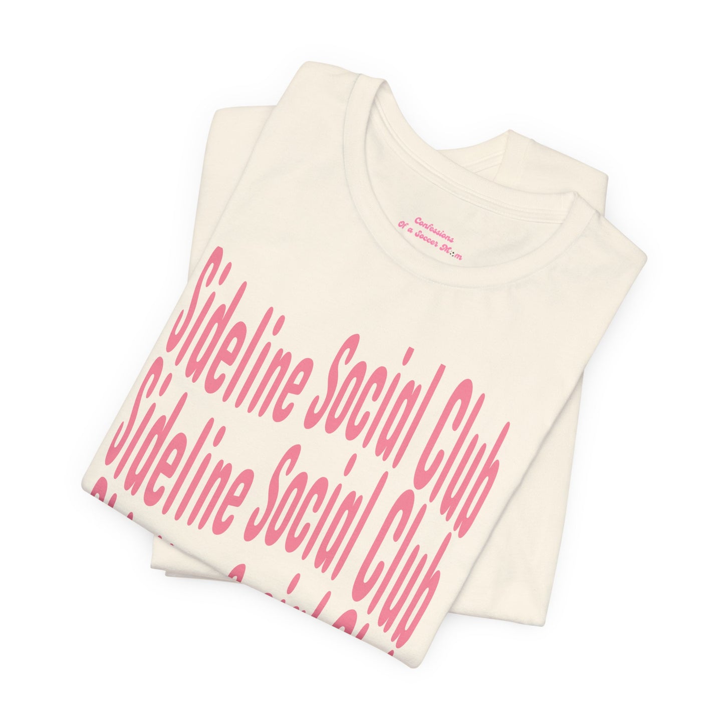 Sideline Social Club T Shirt | Unisex Jersey Short Sleeve Tee