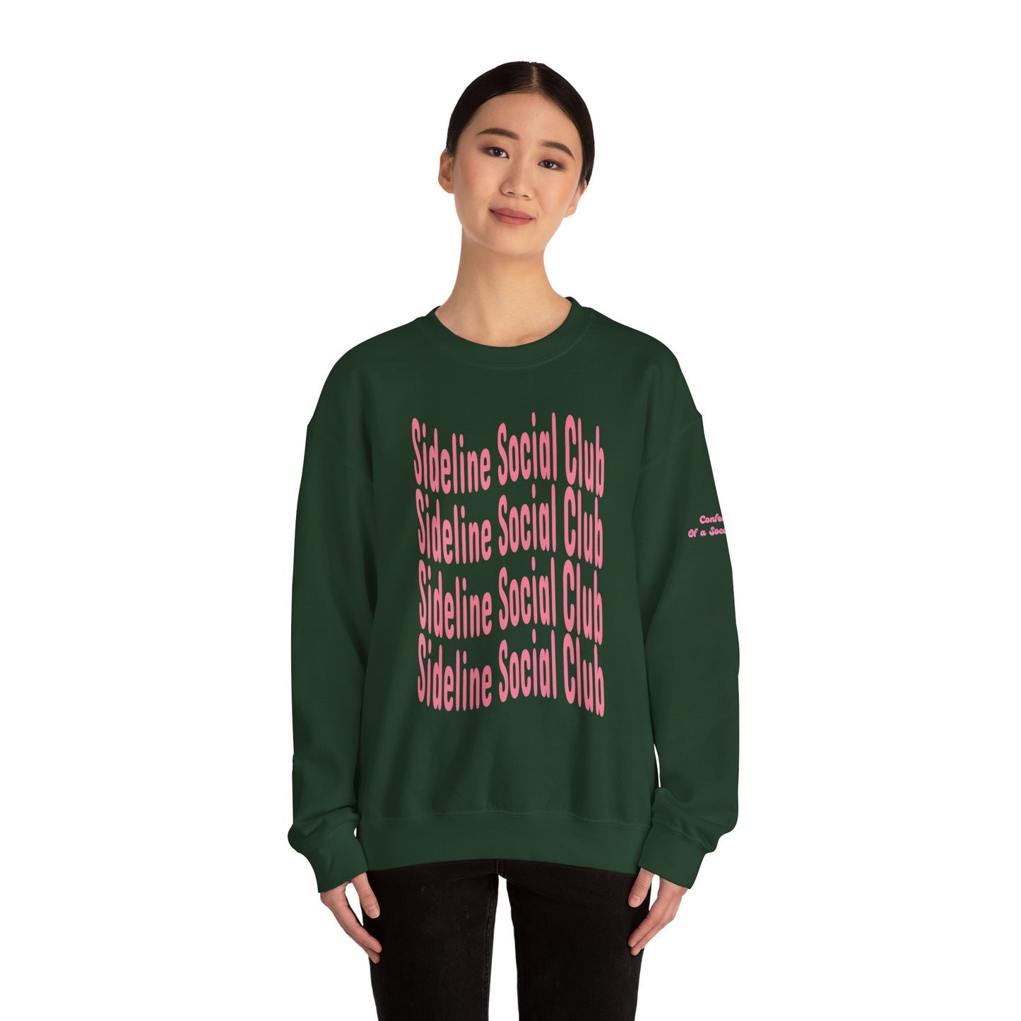 Sideline Social Club Crewneck | Unisex Heavy Blend™ Crewneck Sweatshirt