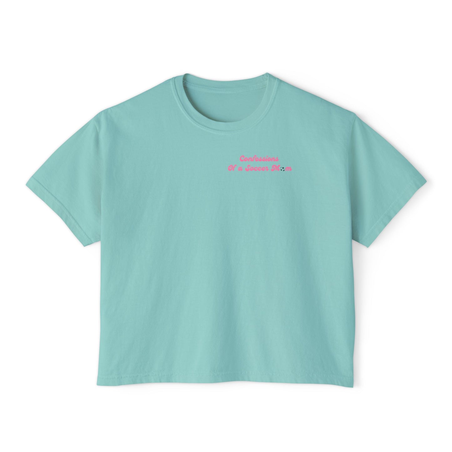 She Believed in Them First Cropped Tee | Comfort Colors Boxy Tee