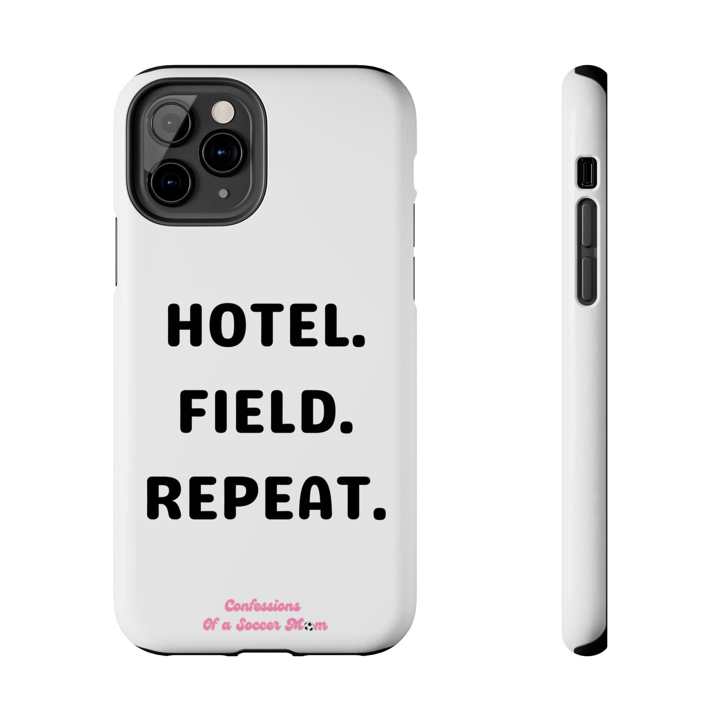 Hotel. Field. Repeat Phone Case