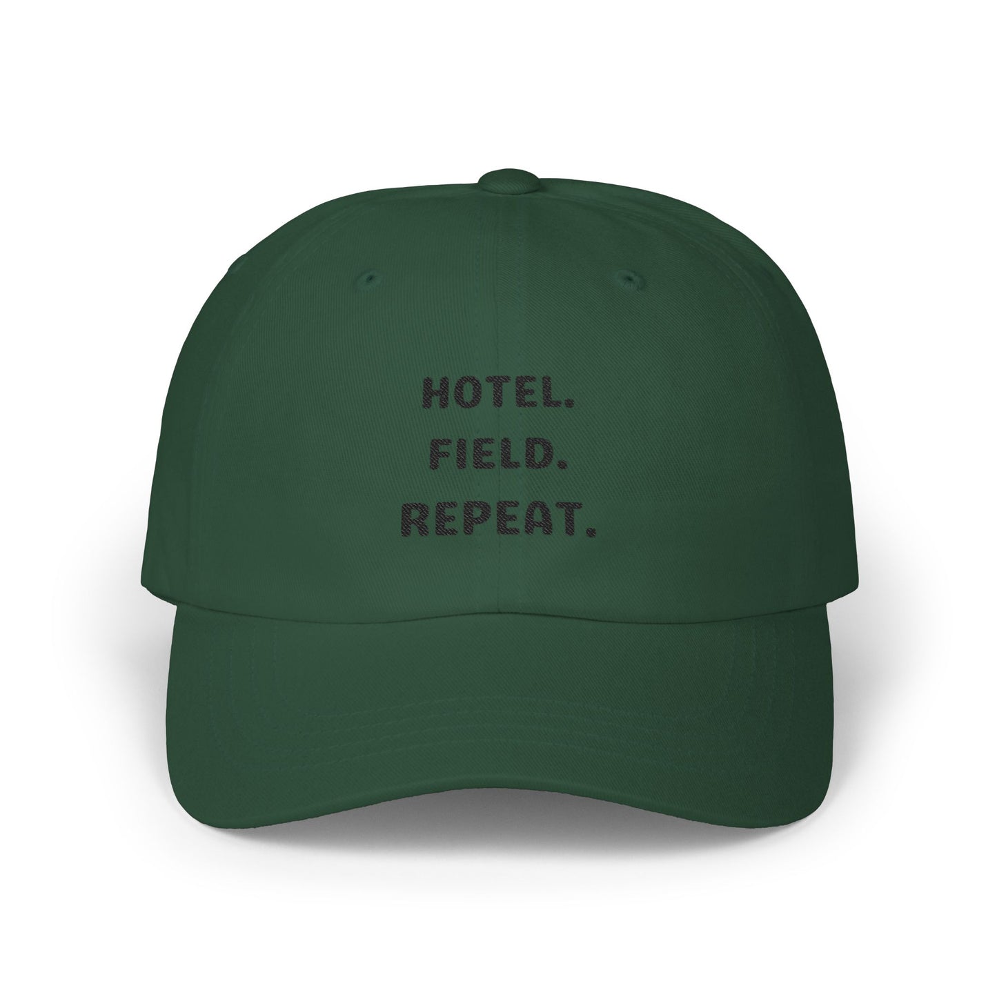 Hotel. Field. Repeat. Hat | Classic Cap