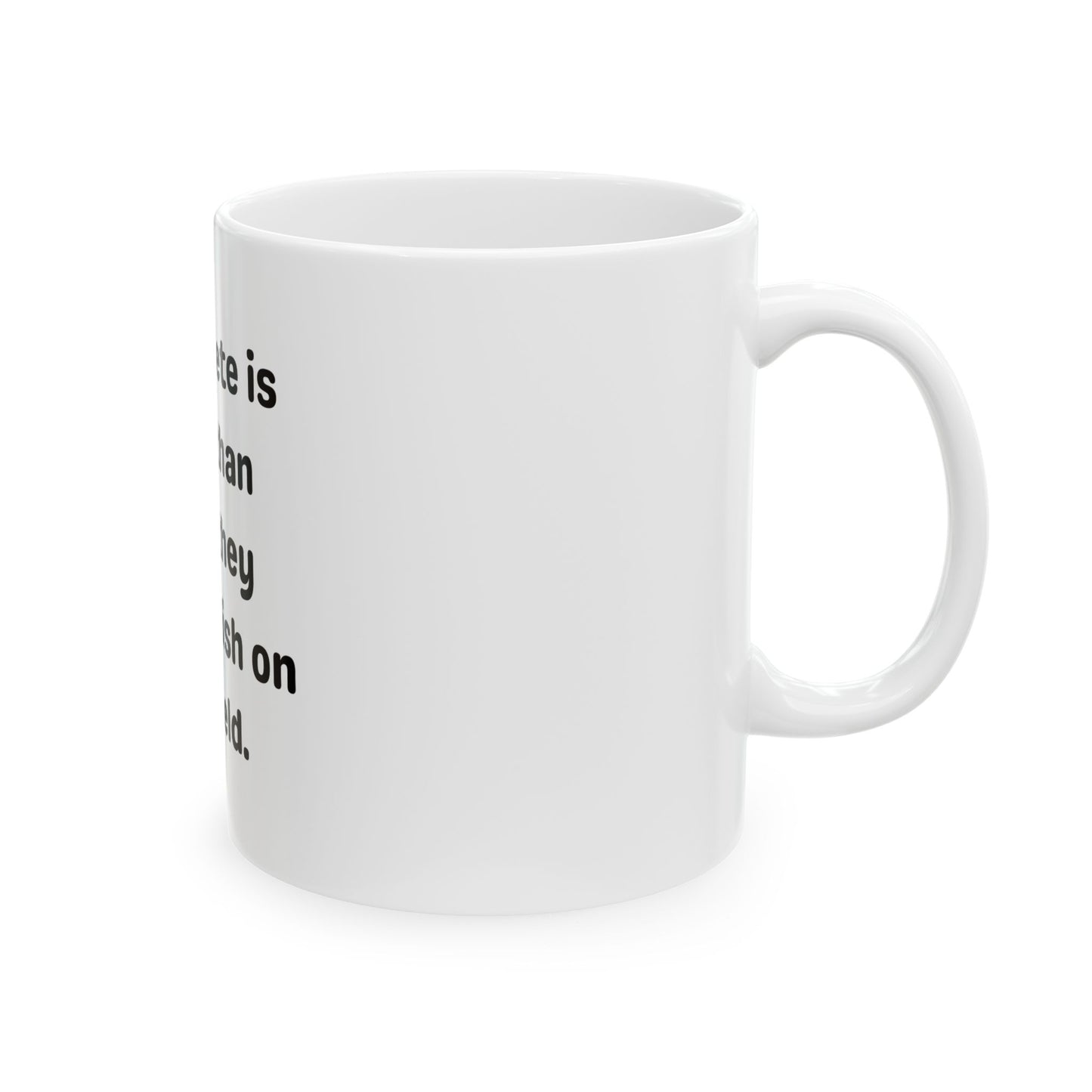 Better Than Performance Ceramic Mug | White