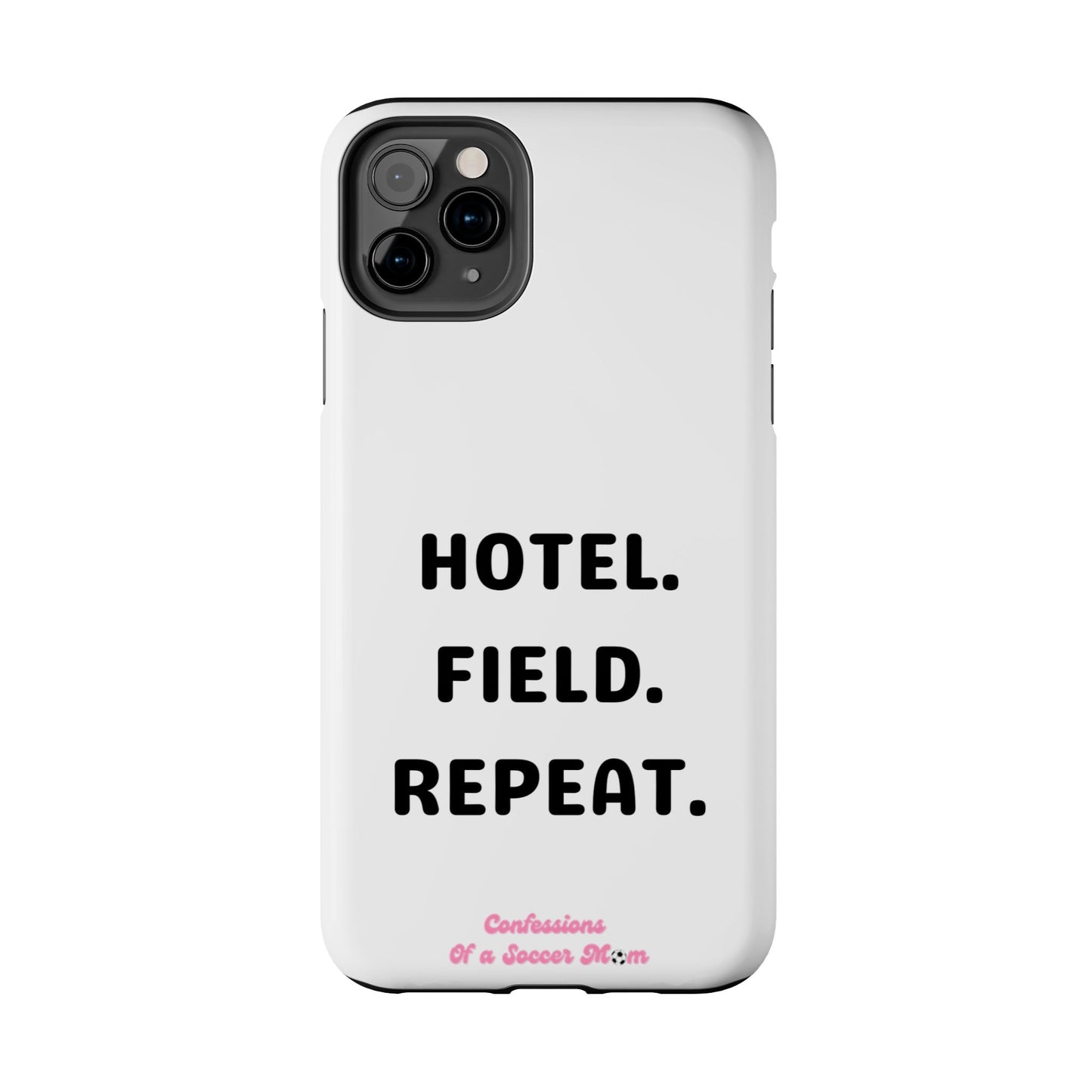 Hotel. Field. Repeat Phone Case