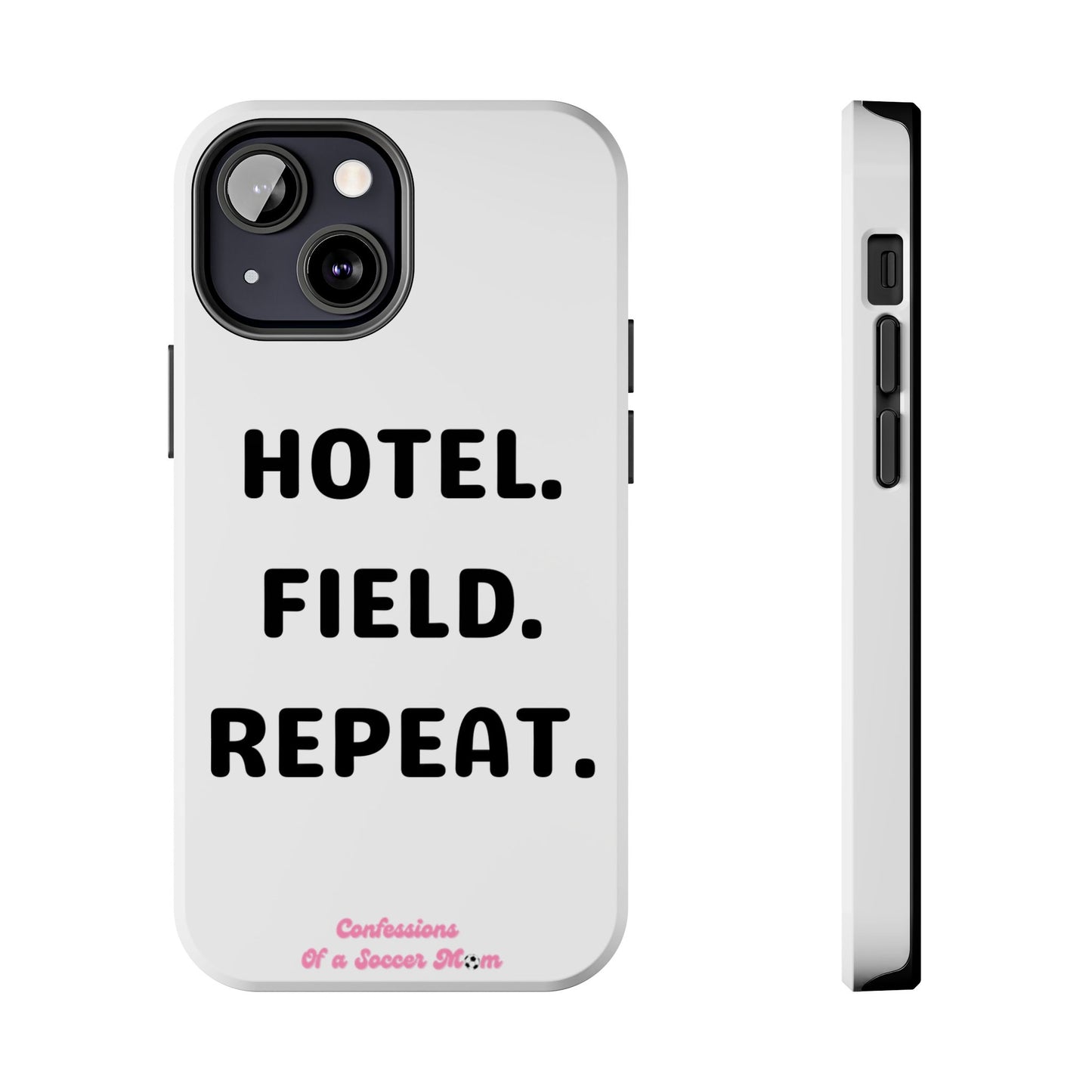 Hotel. Field. Repeat Phone Case