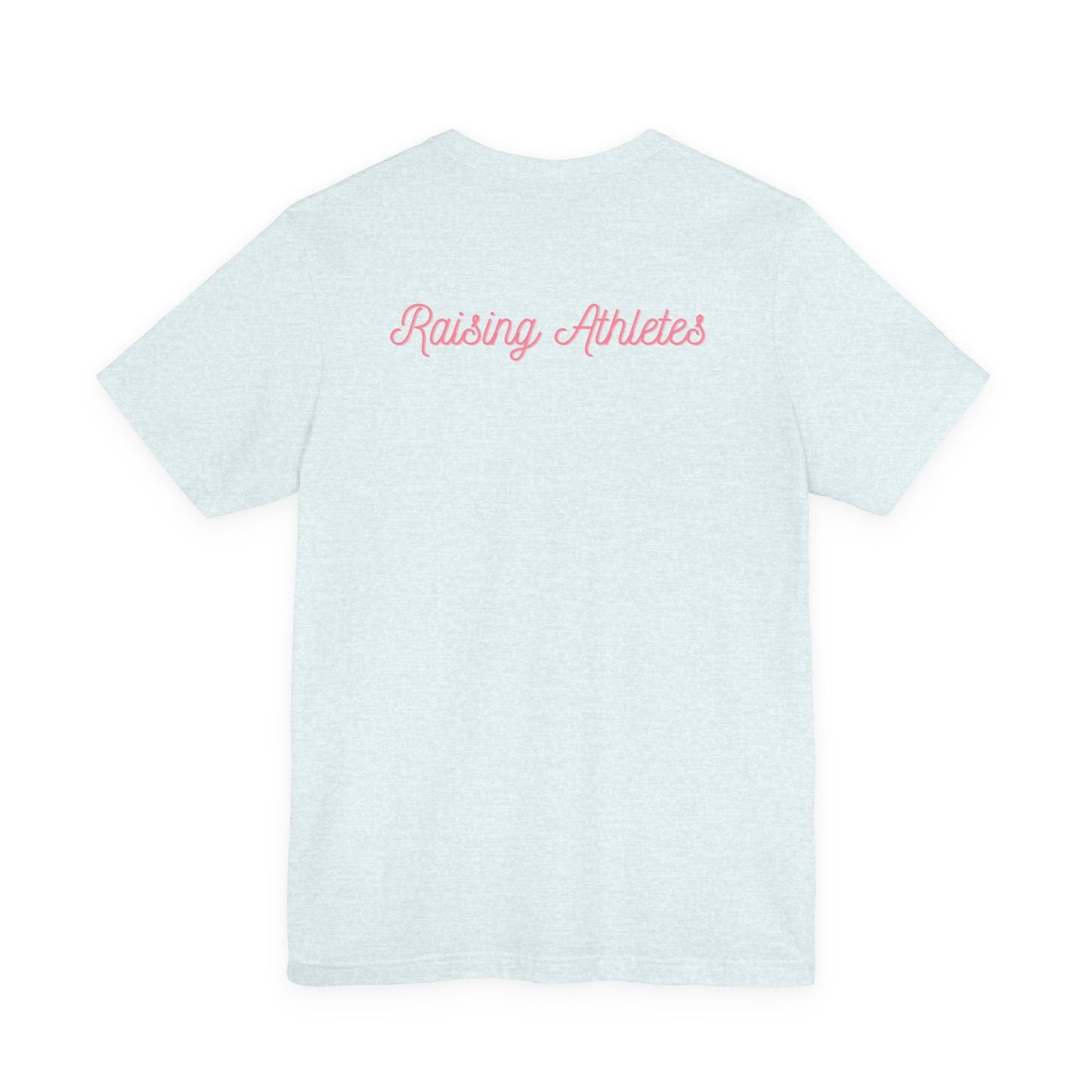 Raising Athletes T Shirt | Unisex Jersey Short Sleeve Tee