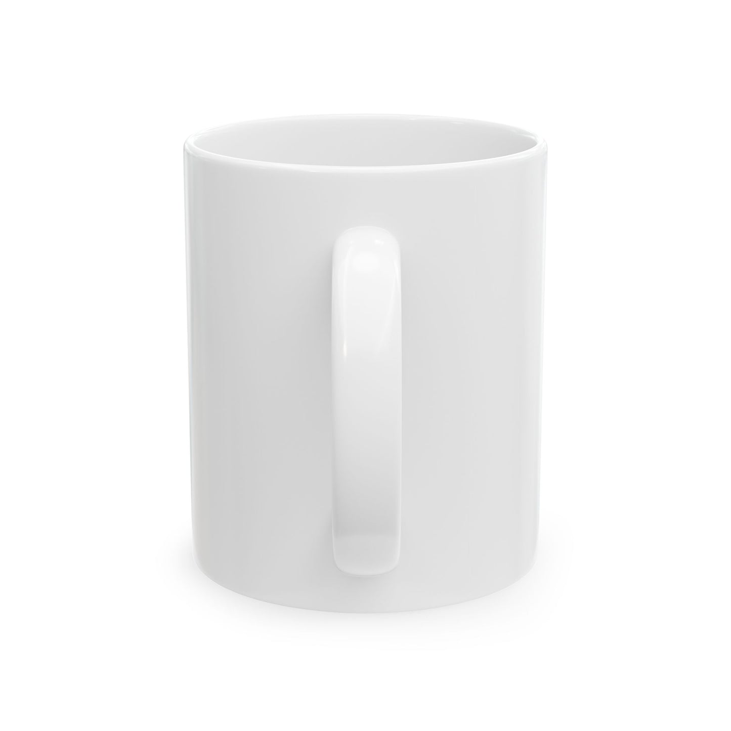 Her Game, My Heart Ceramic Mug | White
