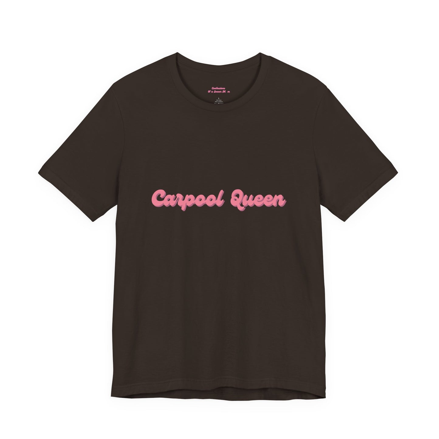 Carpool Queen Pink Design | Unisex Jersey Short Sleeve Tee