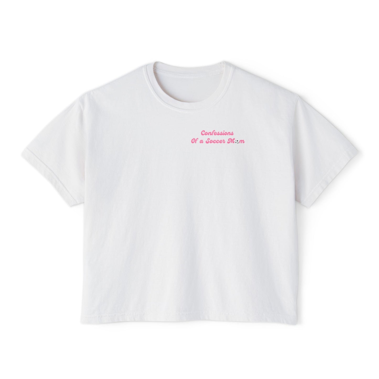 She Believed in Them First Cropped Tee | Comfort Colors Boxy Tee