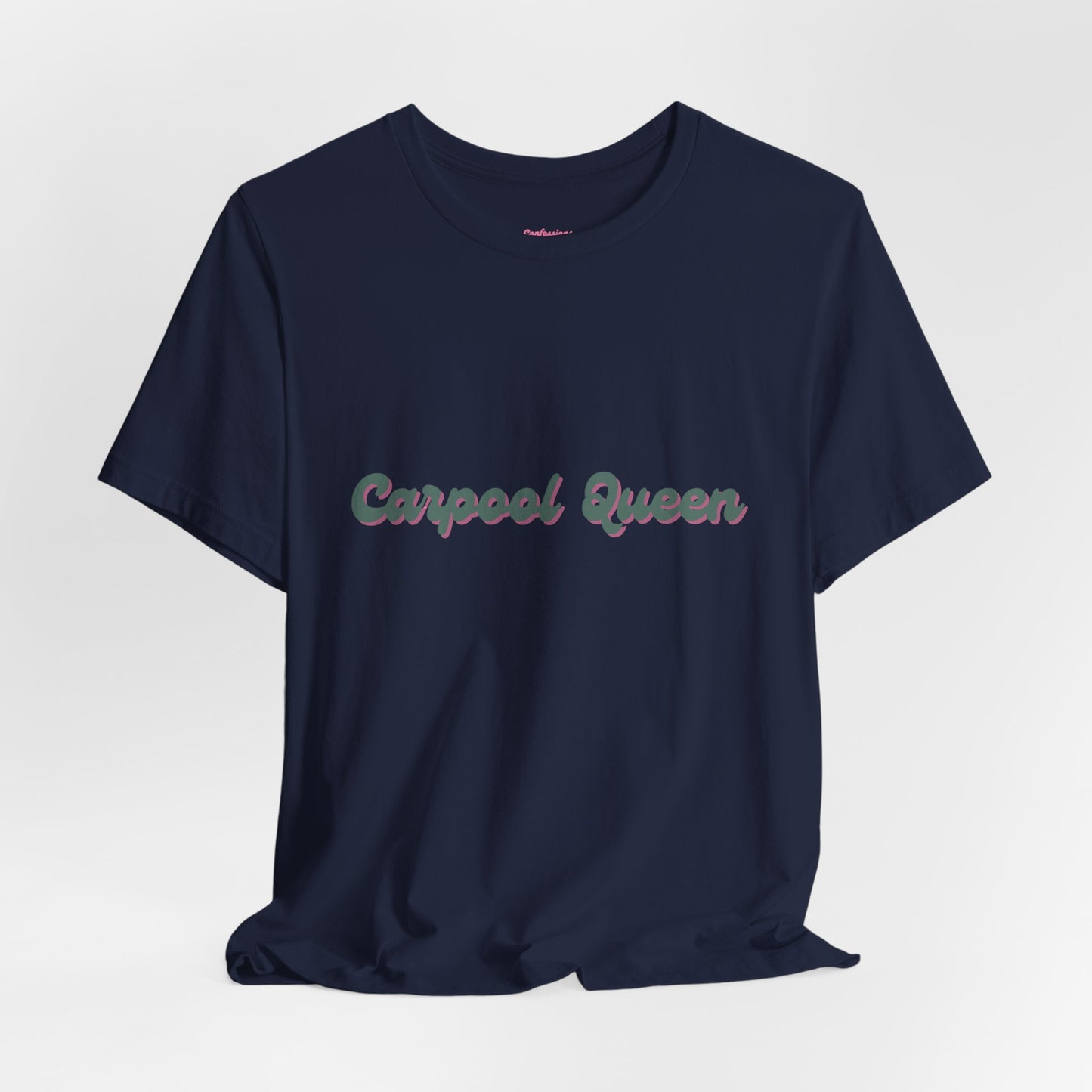 Carpool Queen Green Design | Unisex Jersey Short Sleeve Tee