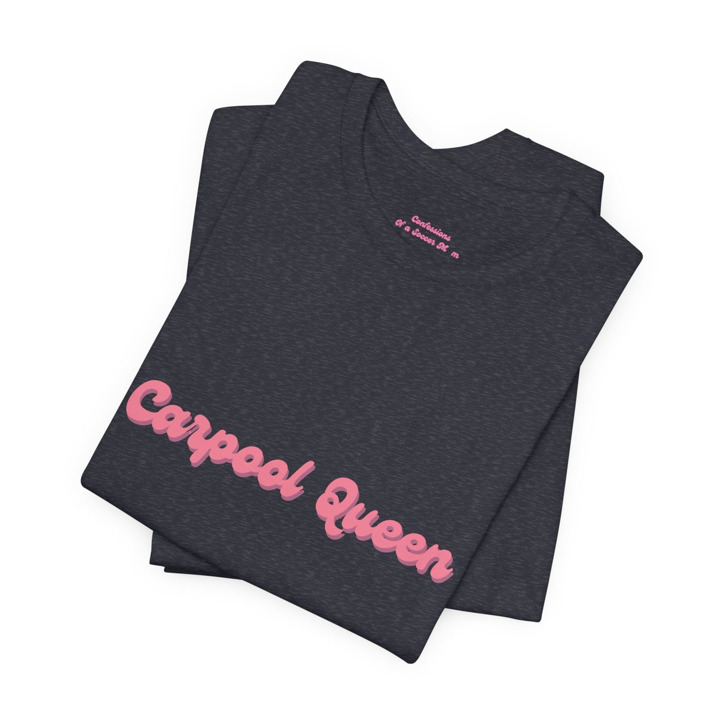 Carpool Queen Pink Design | Unisex Jersey Short Sleeve Tee