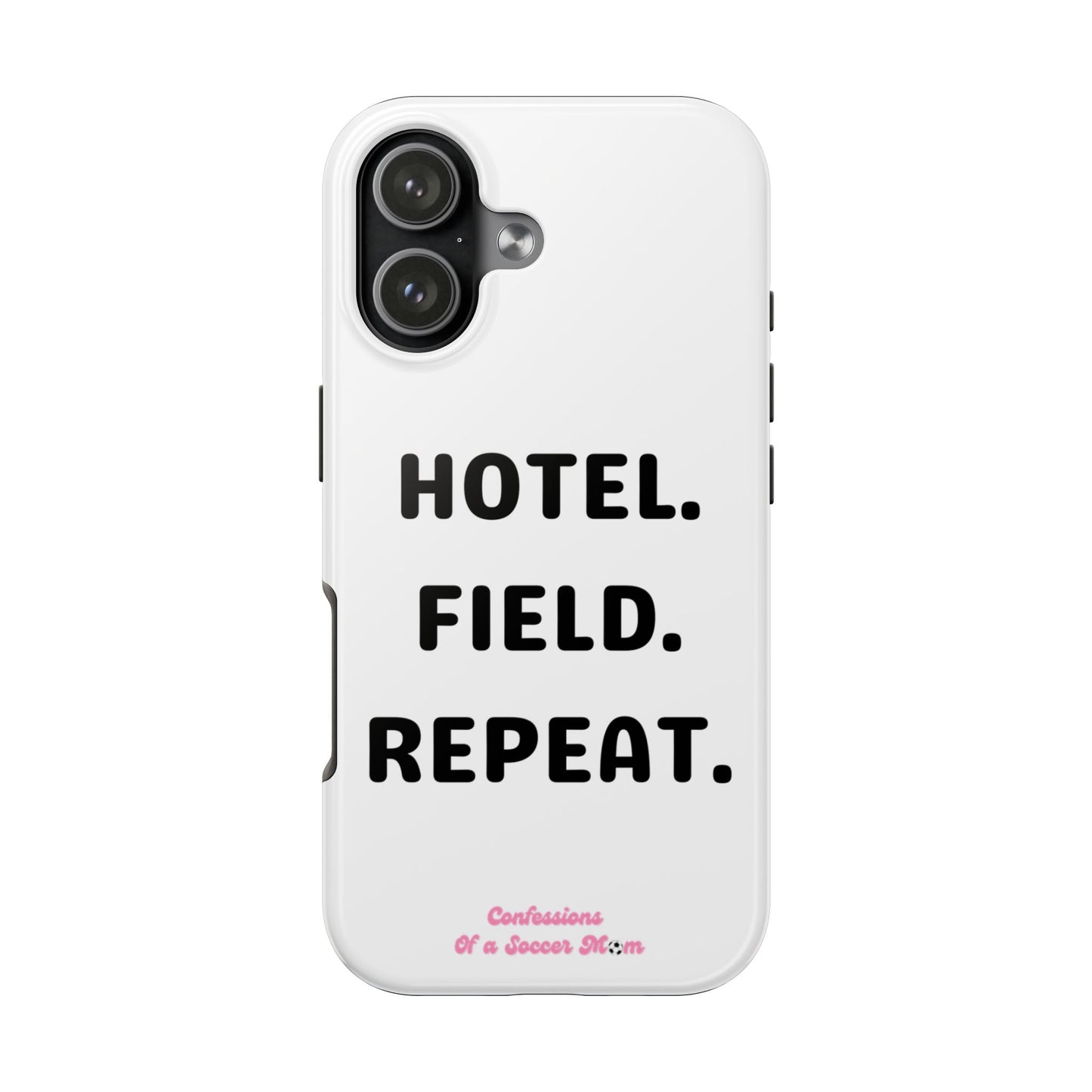 Hotel. Field. Repeat Phone Case