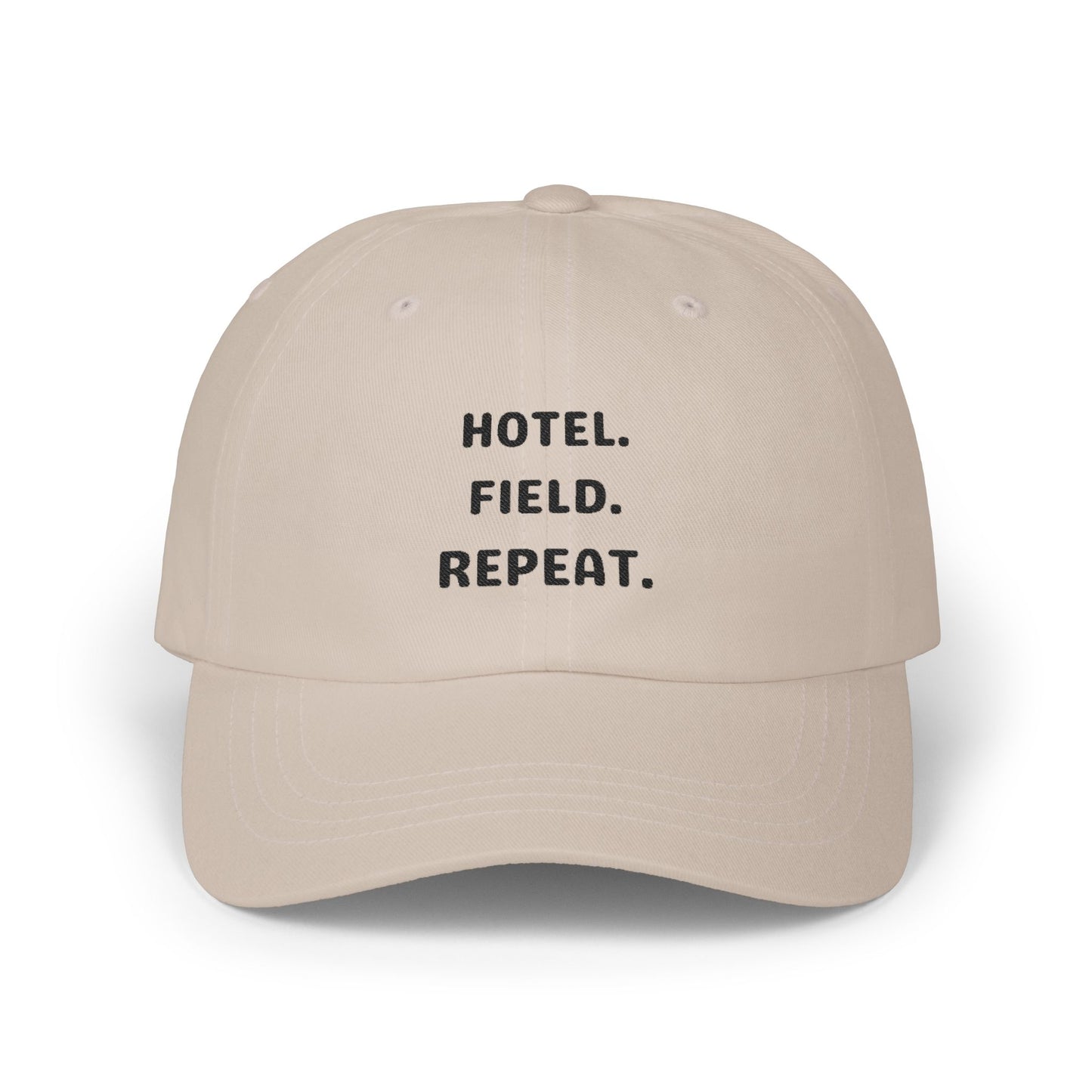 Hotel. Field. Repeat. Hat | Classic Cap