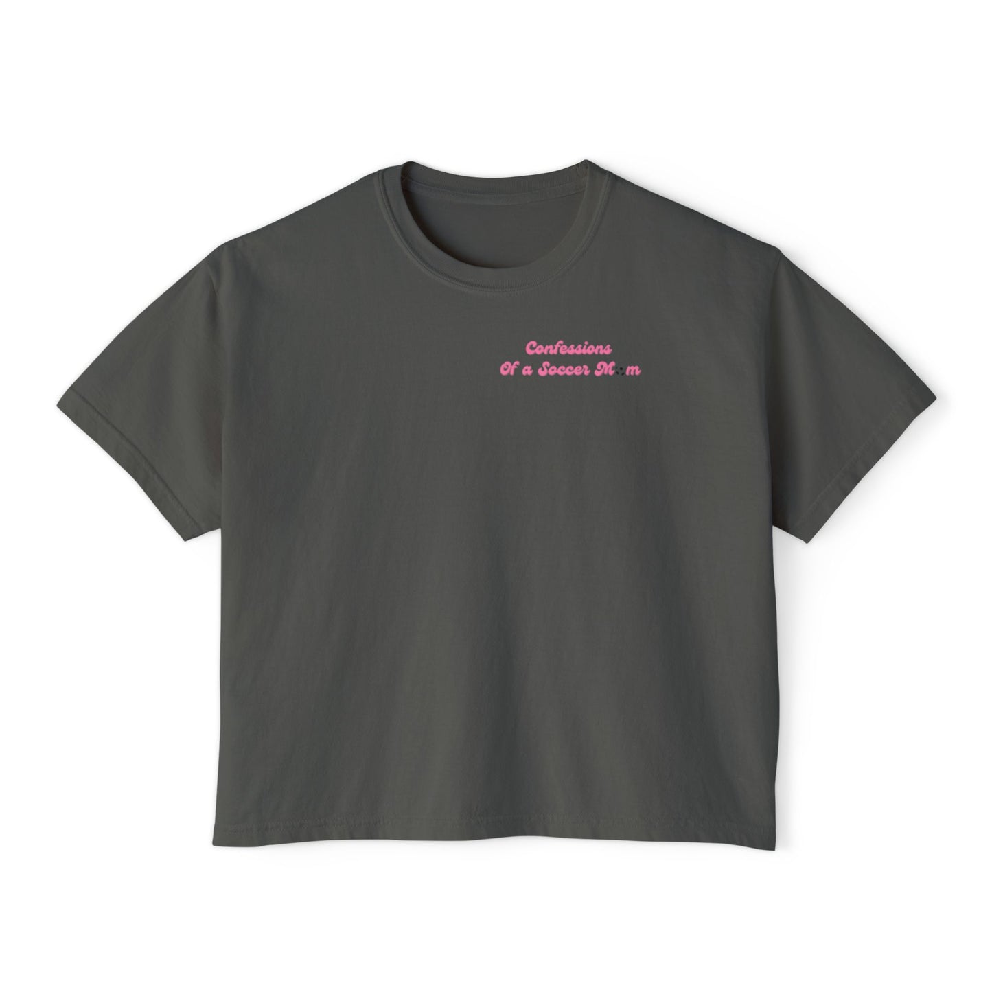 She Believed in Them First Cropped Tee | Comfort Colors Boxy Tee