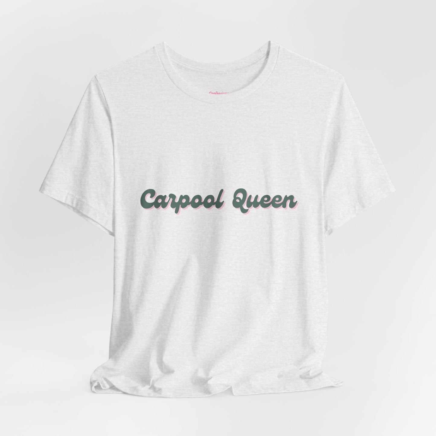 Carpool Queen Green Design | Unisex Jersey Short Sleeve Tee
