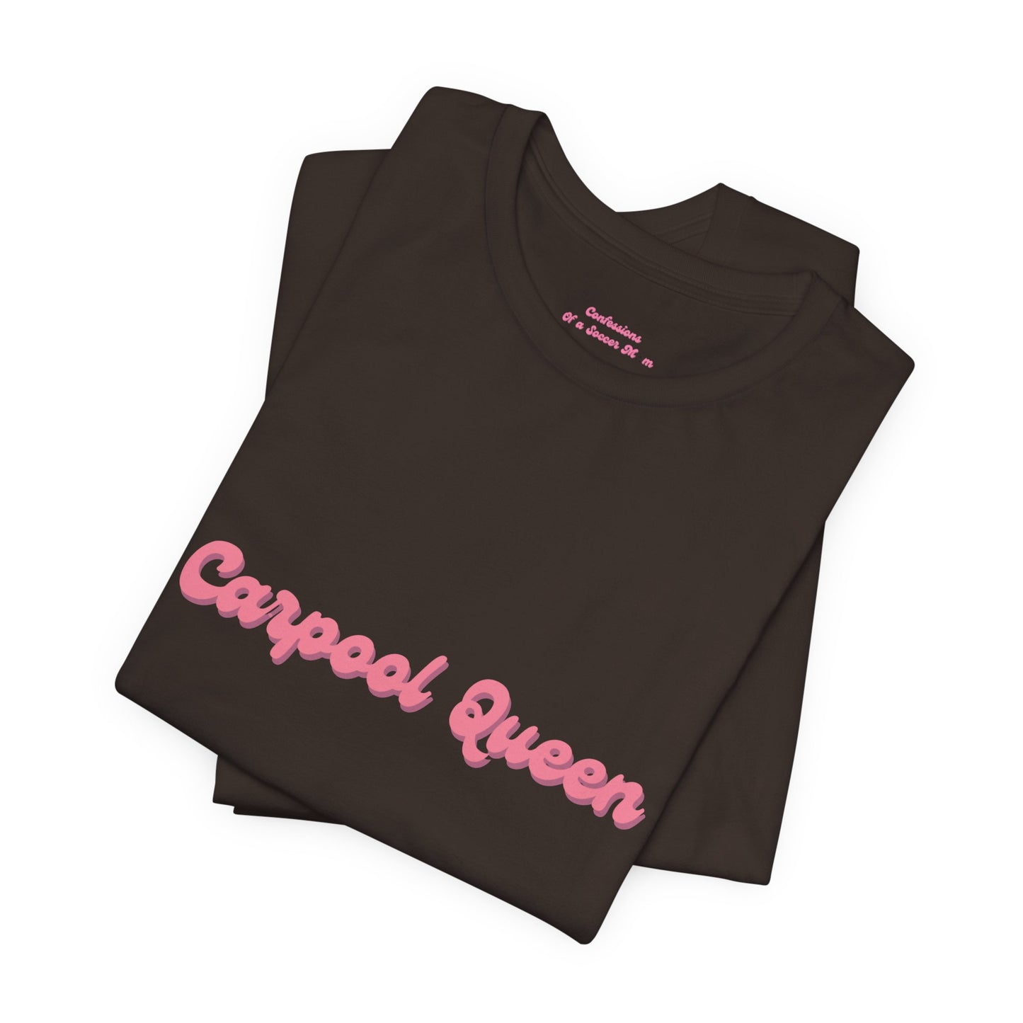 Carpool Queen Pink Design | Unisex Jersey Short Sleeve Tee