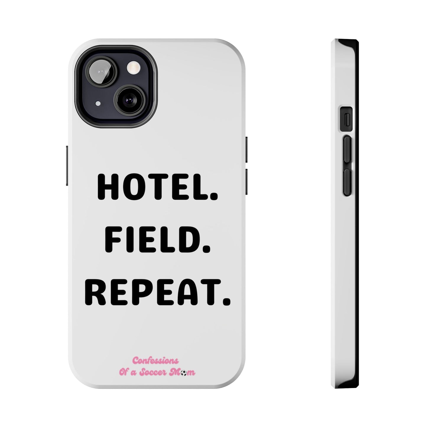 Hotel. Field. Repeat Phone Case
