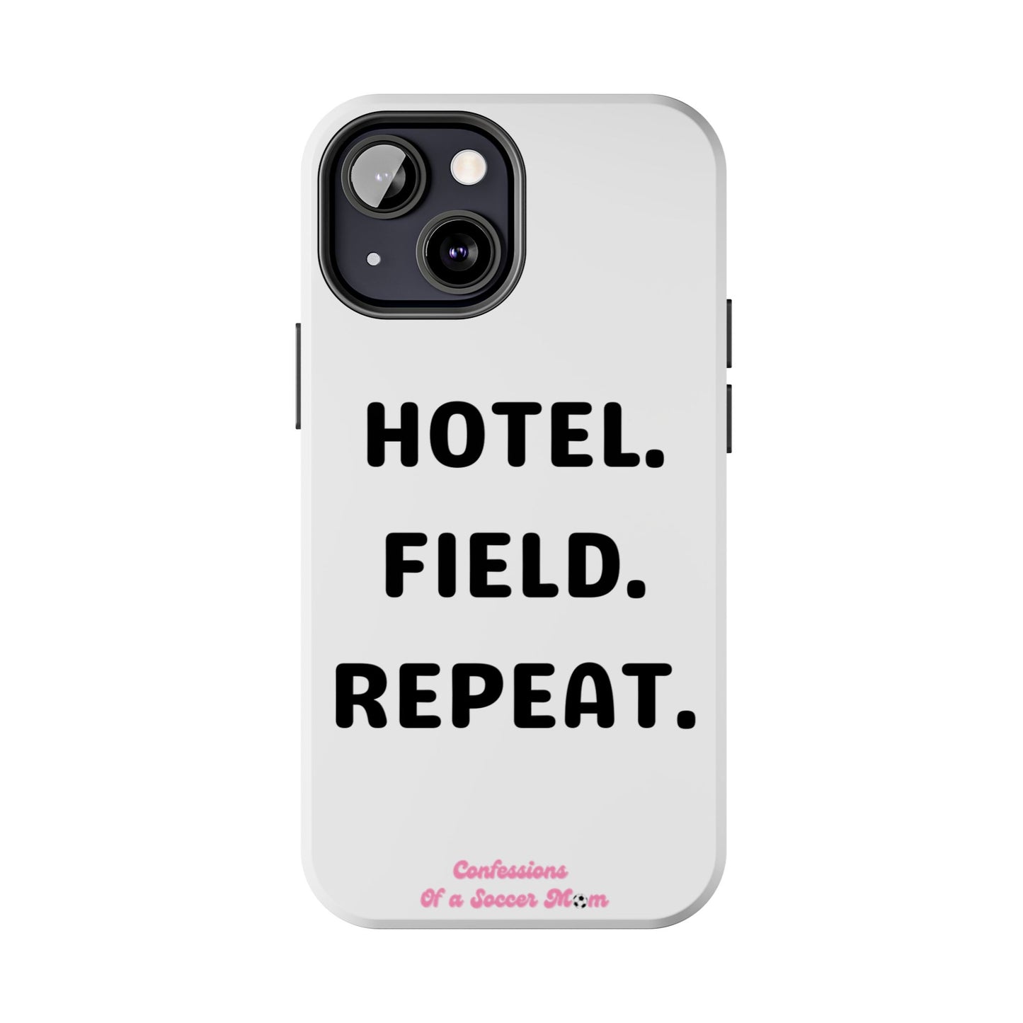 Hotel. Field. Repeat Phone Case