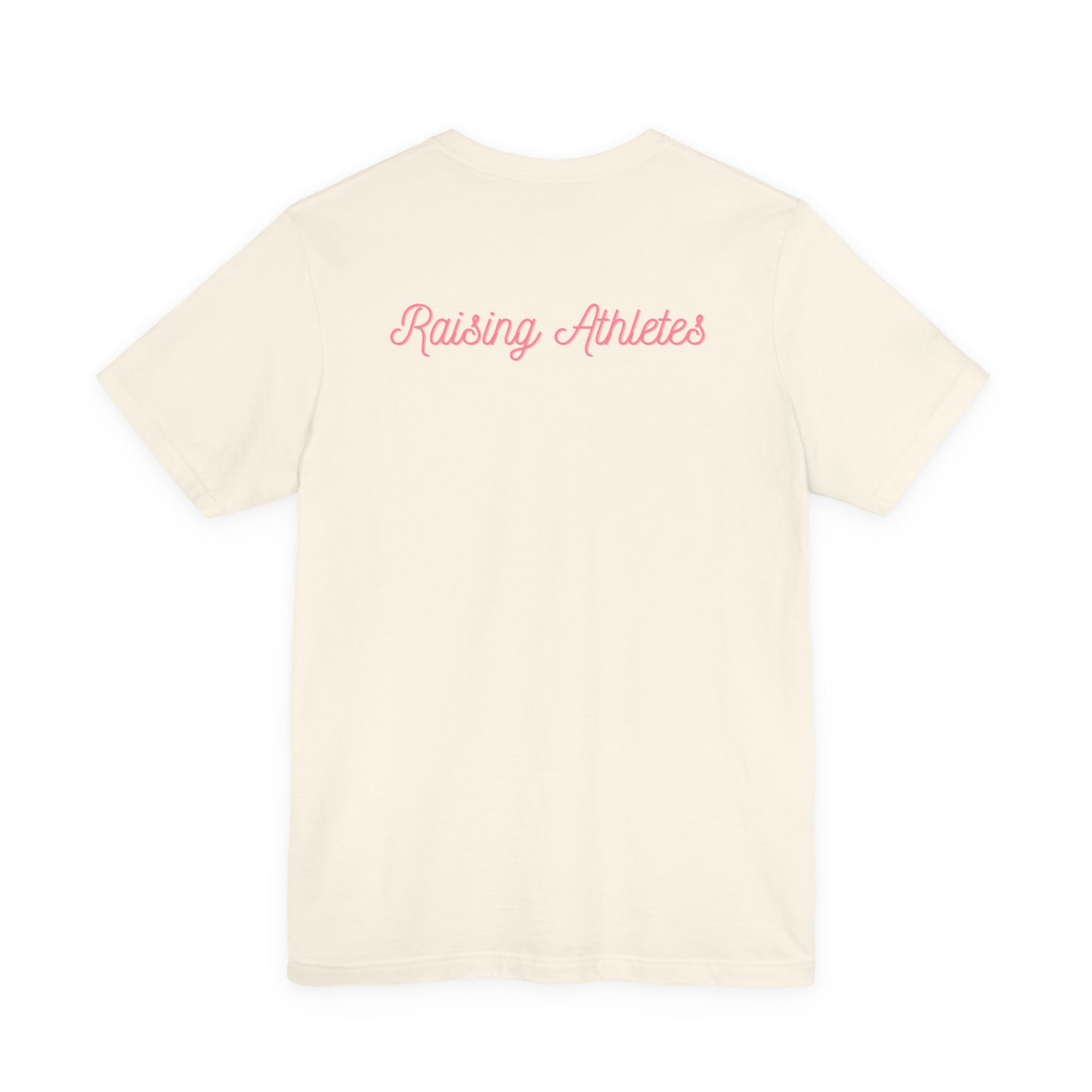 Raising Athletes T Shirt | Unisex Jersey Short Sleeve Tee