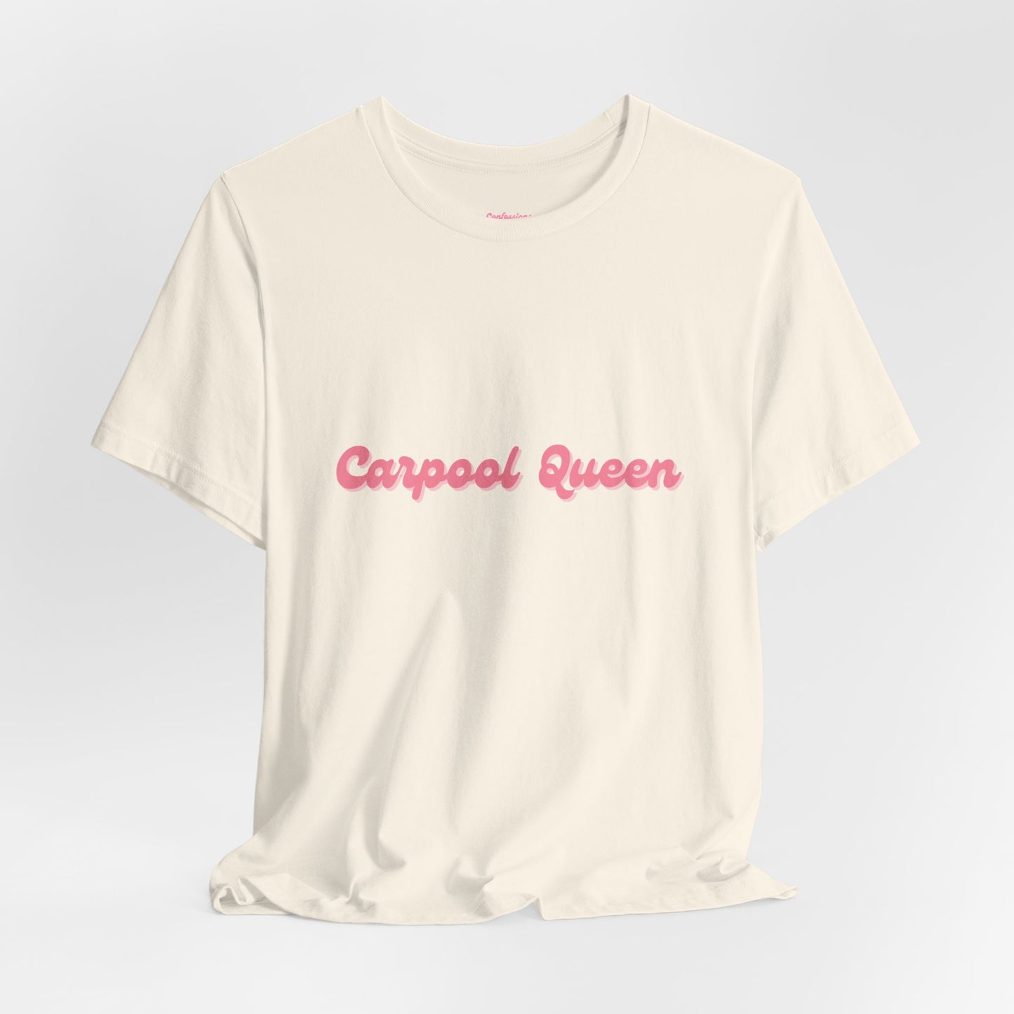Carpool Queen Pink Design | Unisex Jersey Short Sleeve Tee