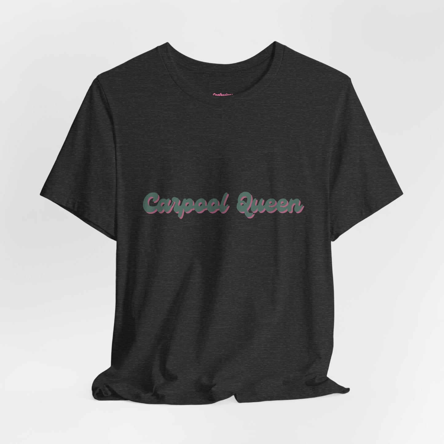 Carpool Queen Green Design | Unisex Jersey Short Sleeve Tee