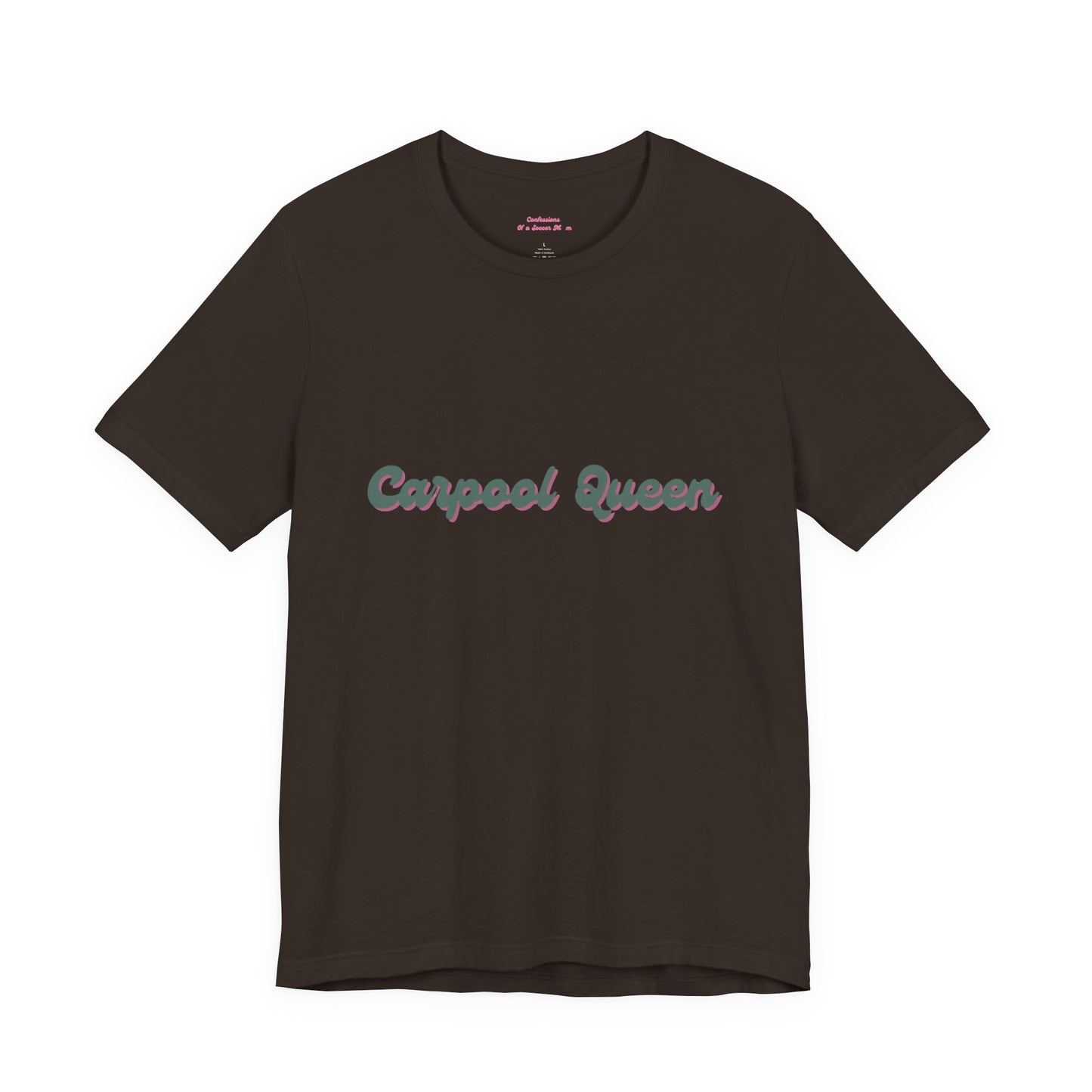 Carpool Queen Green Design | Unisex Jersey Short Sleeve Tee