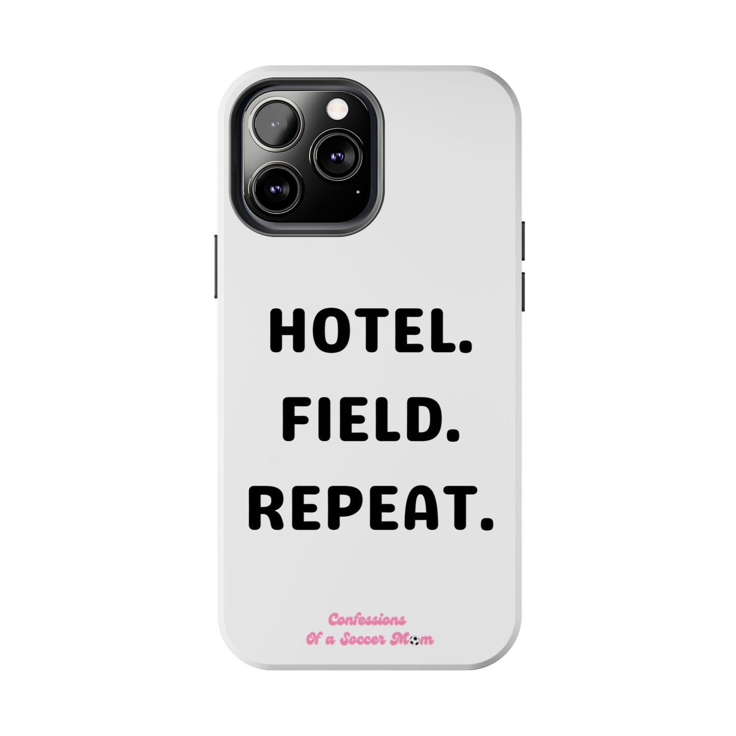 Hotel. Field. Repeat Phone Case