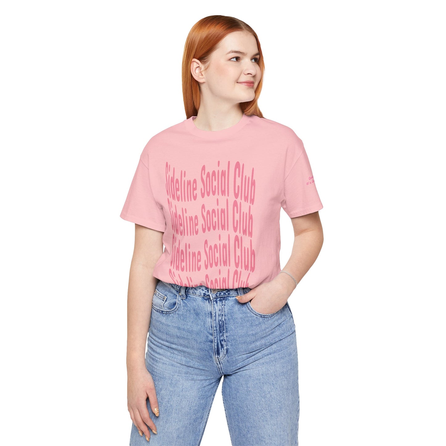 Sideline Social Club T Shirt | Unisex Jersey Short Sleeve Tee