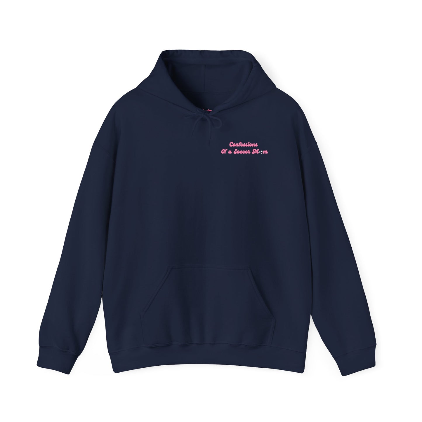 Confessions of a Soccer Mom Logo | Unisex Heavy Blend™ Hooded Sweatshirt