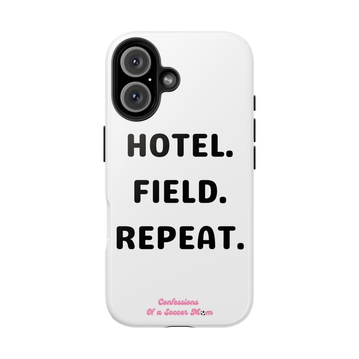 Hotel. Field. Repeat Phone Case