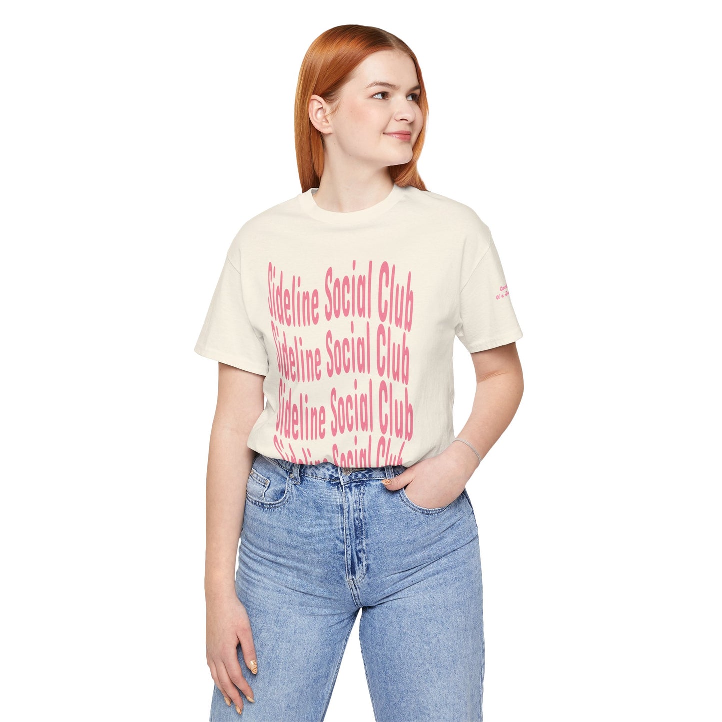Sideline Social Club T Shirt | Unisex Jersey Short Sleeve Tee