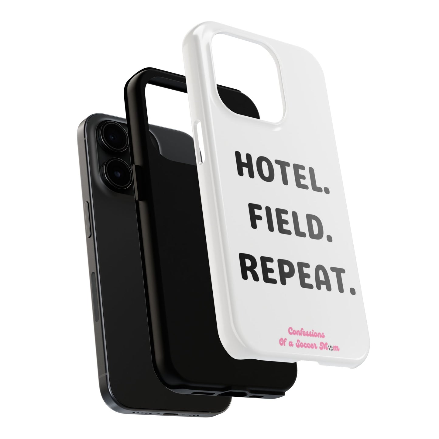 Hotel. Field. Repeat Phone Case