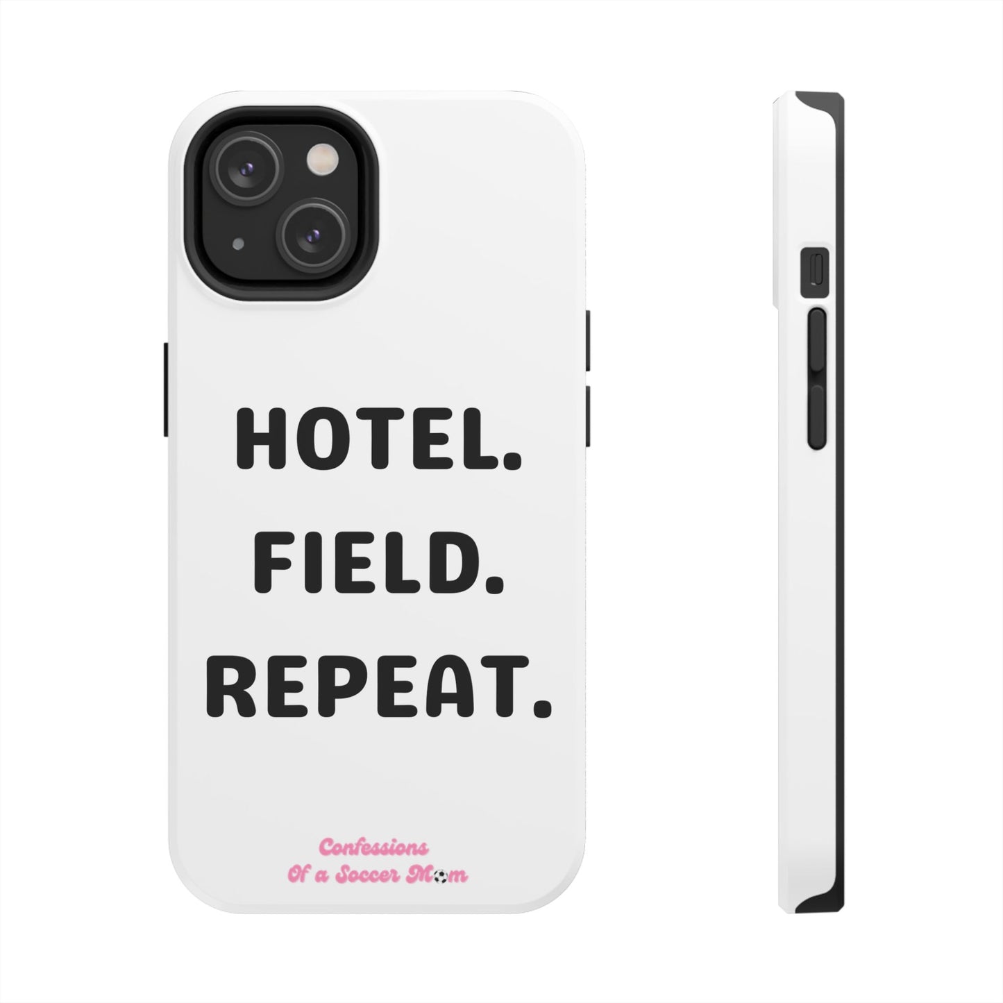 Hotel. Field. Repeat Phone Case