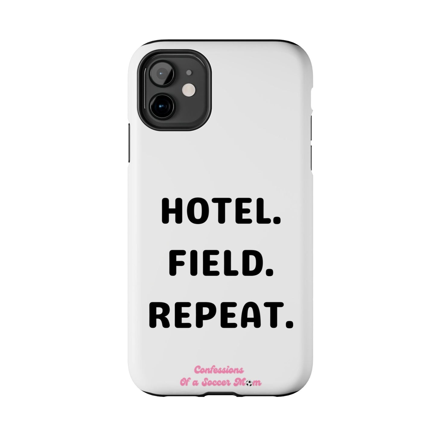 Hotel. Field. Repeat Phone Case