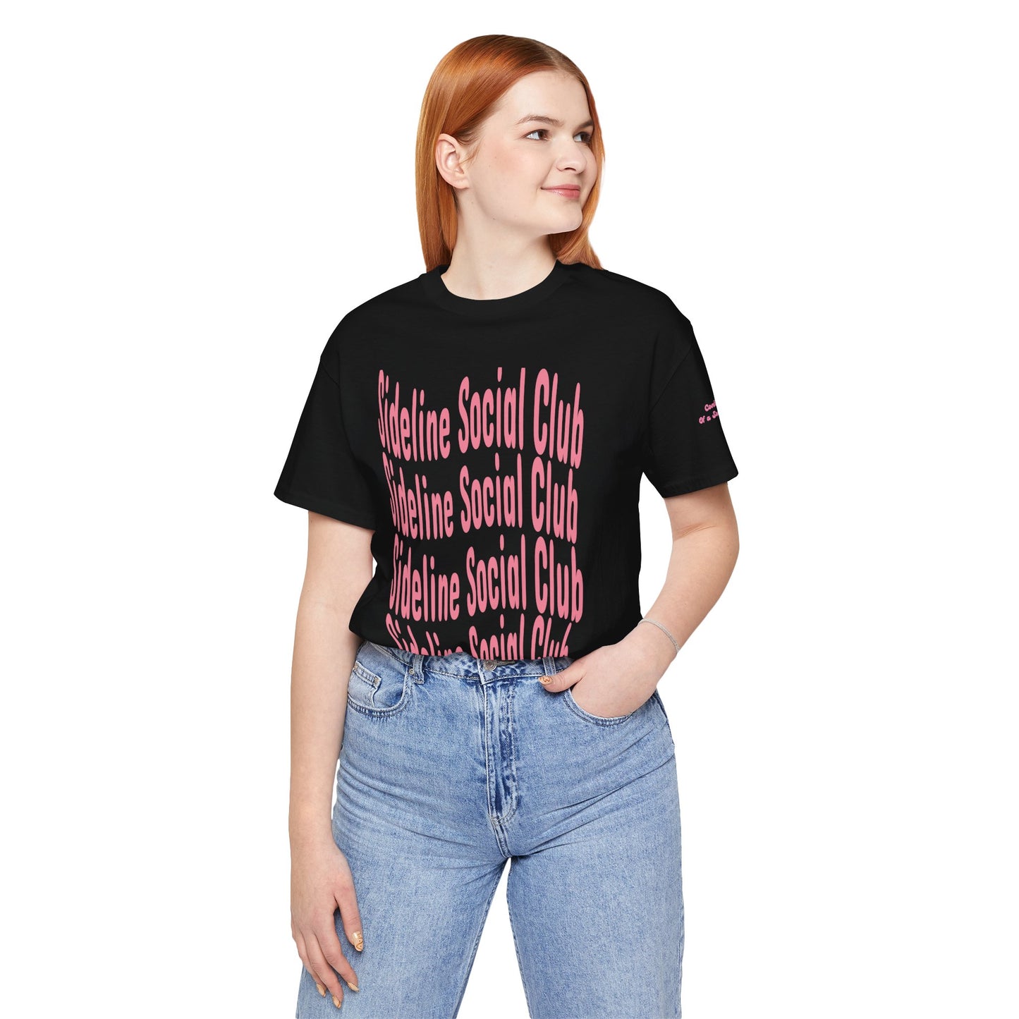 Sideline Social Club T Shirt | Unisex Jersey Short Sleeve Tee