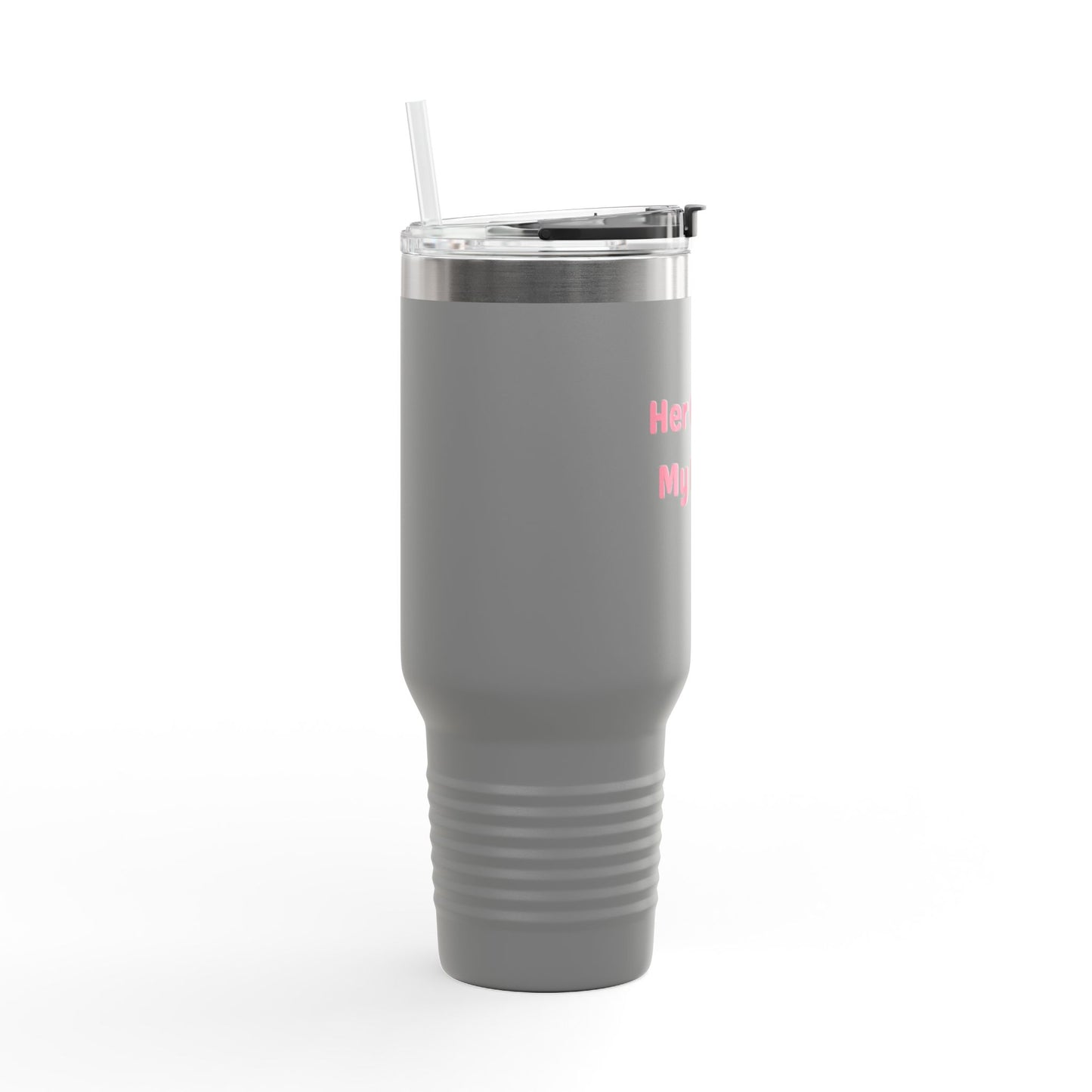 Her Game, My Heart Tumbler | 40oz Insulated Tumbler