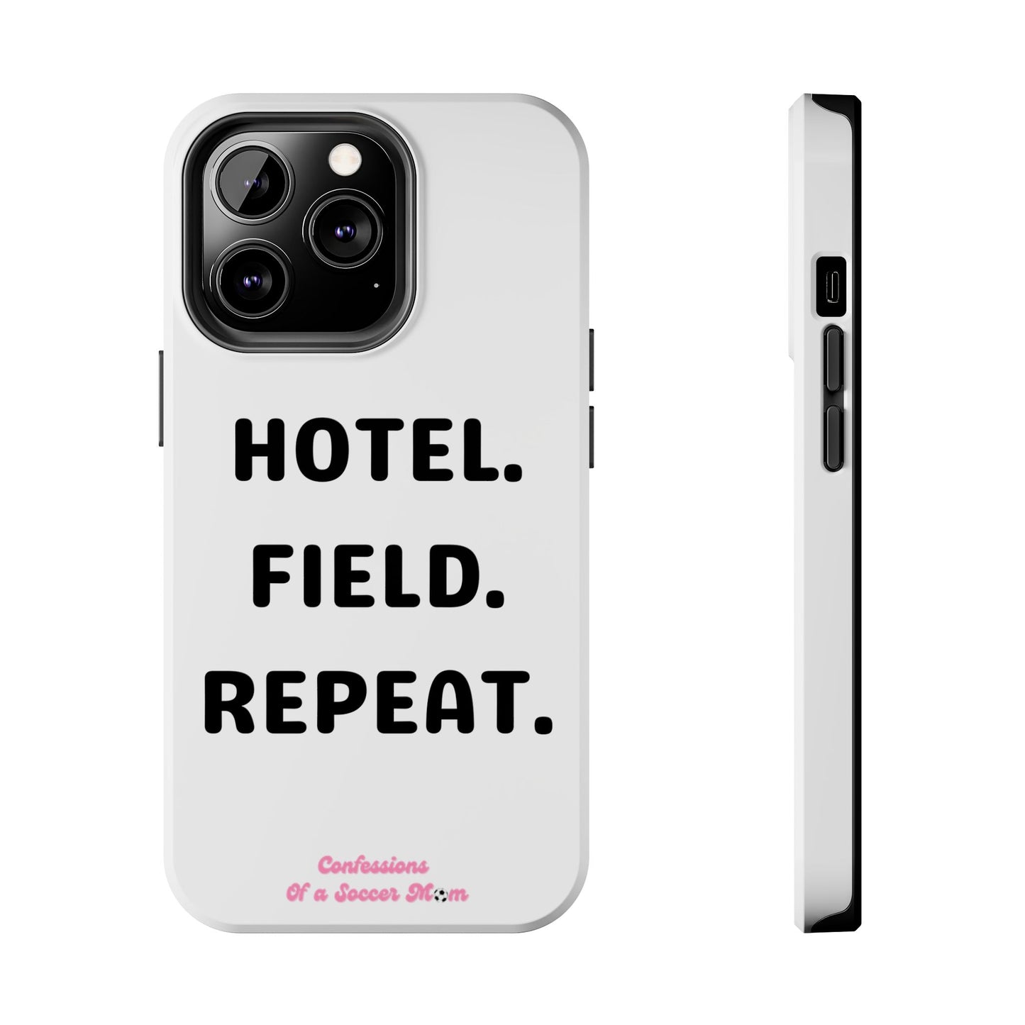 Hotel. Field. Repeat Phone Case