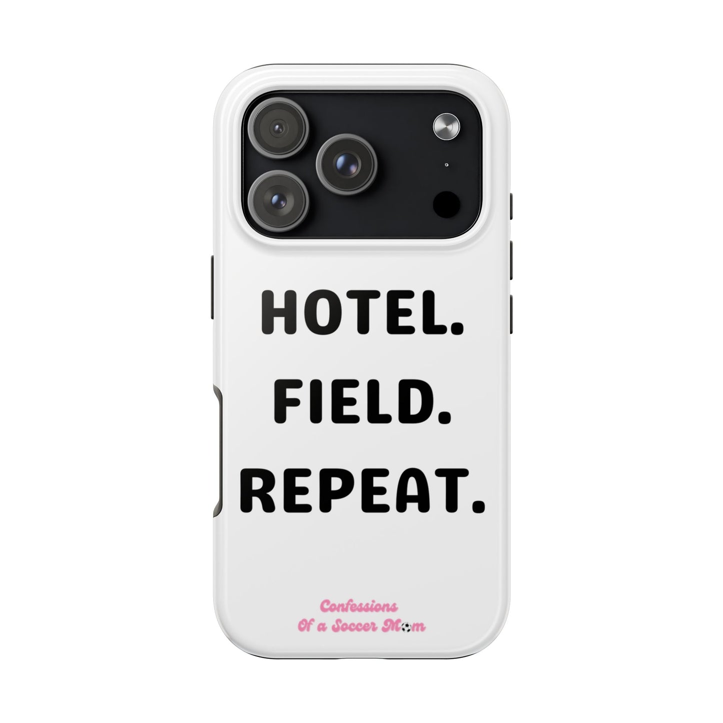 Hotel. Field. Repeat Phone Case