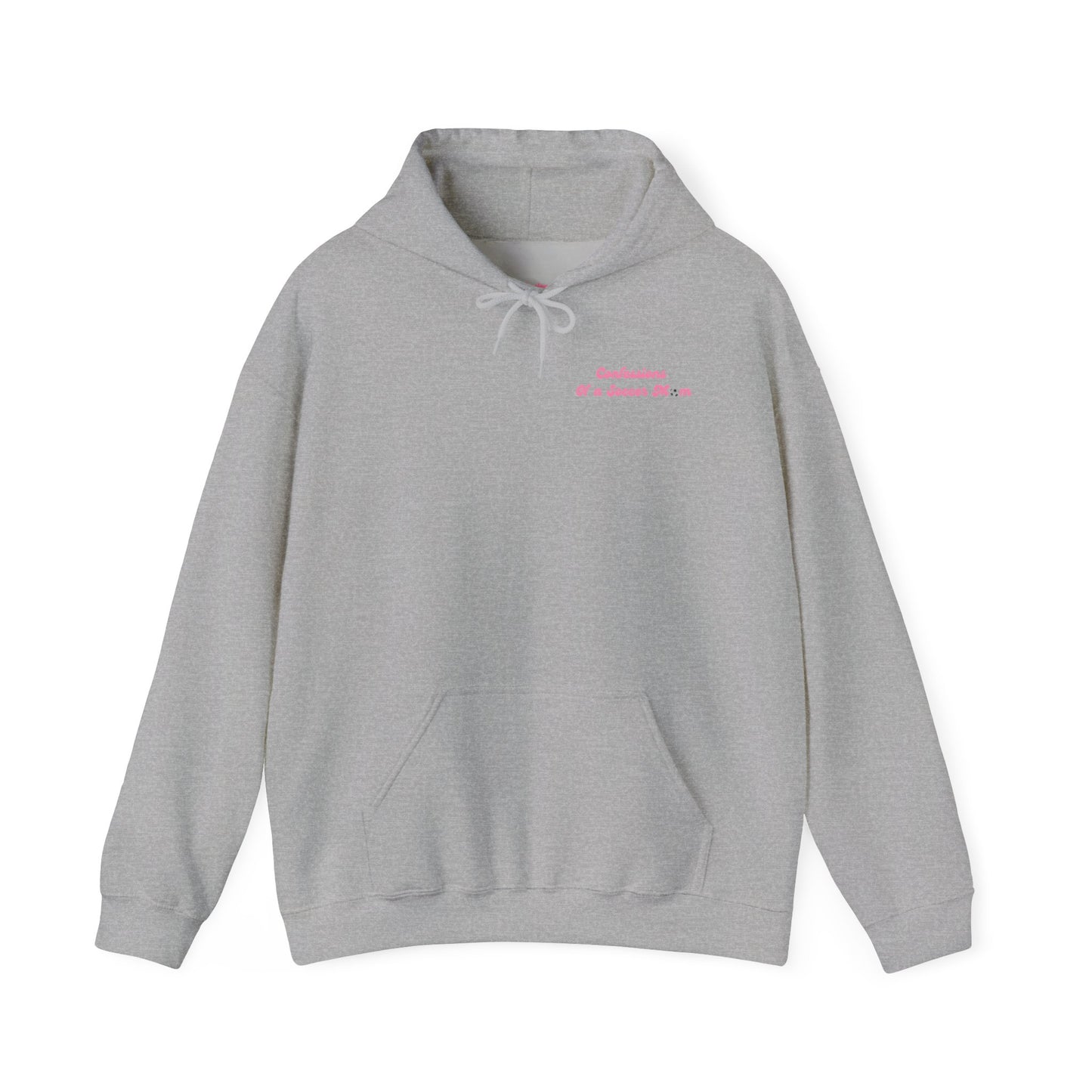 Confessions of a Soccer Mom Logo | Unisex Heavy Blend™ Hooded Sweatshirt