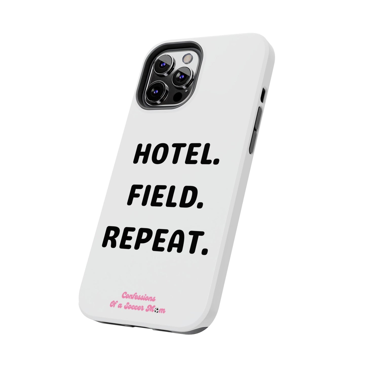 Hotel. Field. Repeat Phone Case
