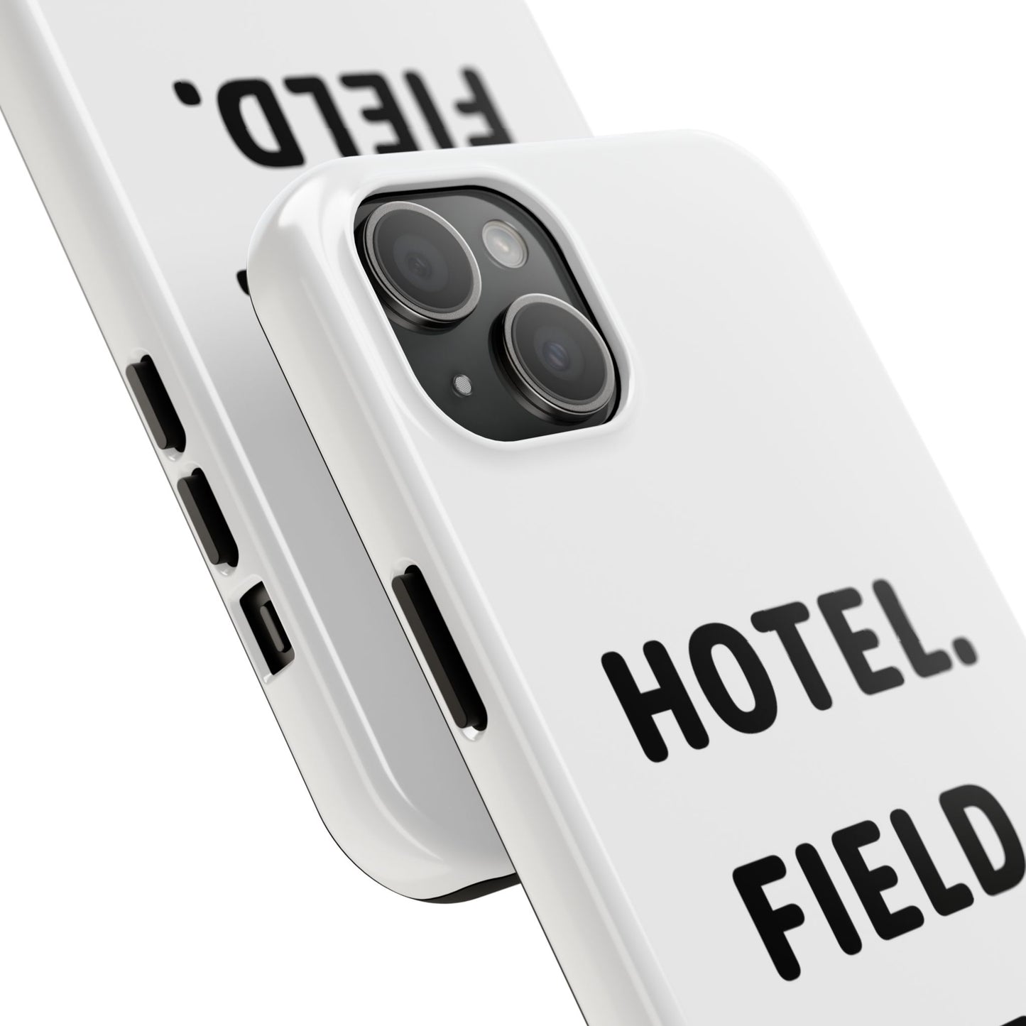 Hotel. Field. Repeat Phone Case