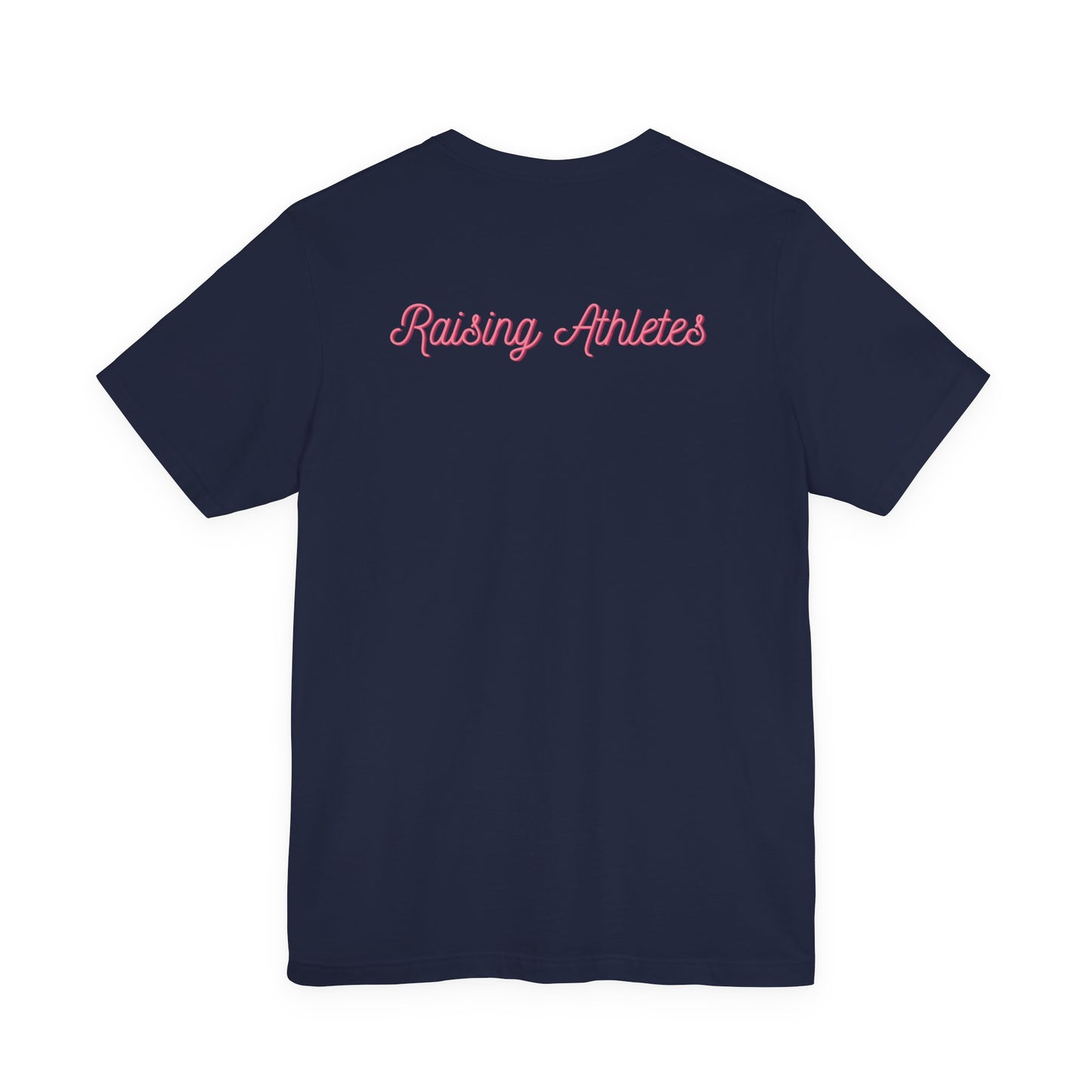 Raising Athletes T Shirt | Unisex Jersey Short Sleeve Tee